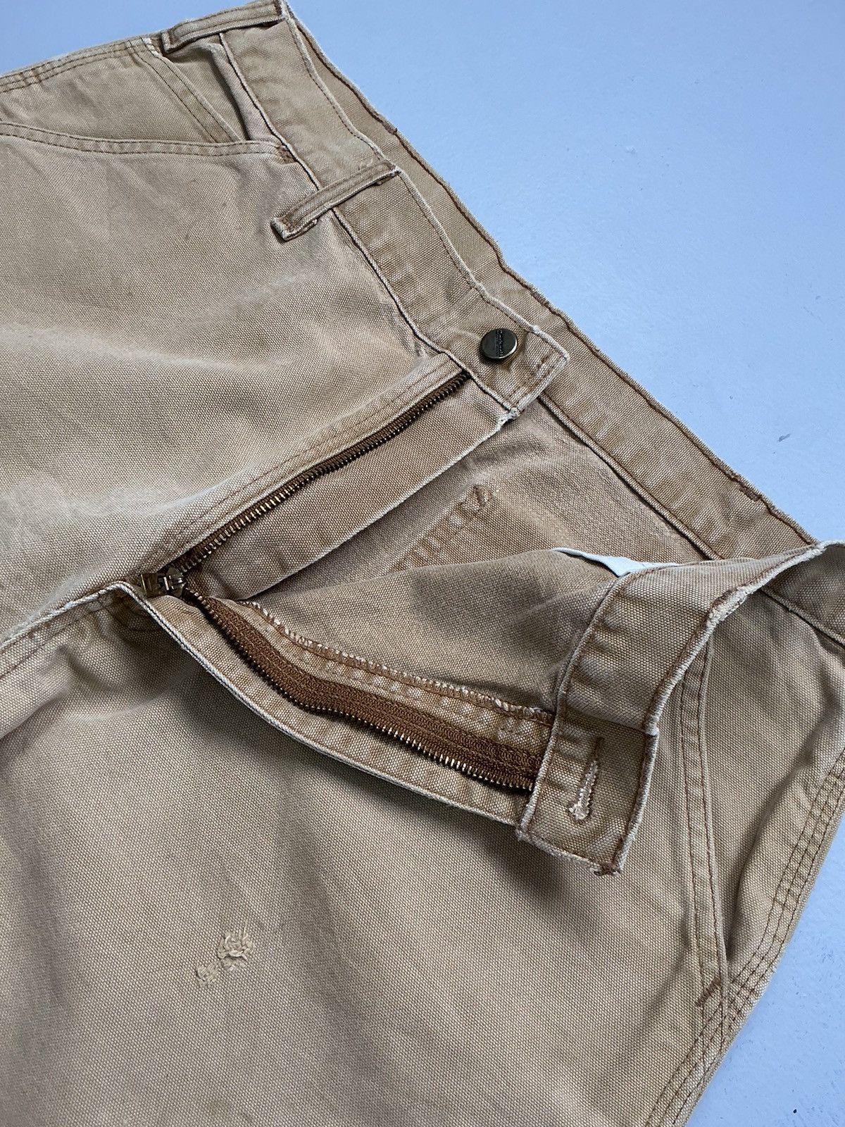 Carhartt Vintage Carhartt B11 BRN carpenter workwear denim Size US 36 / EU 52 - 6 Thumbnail