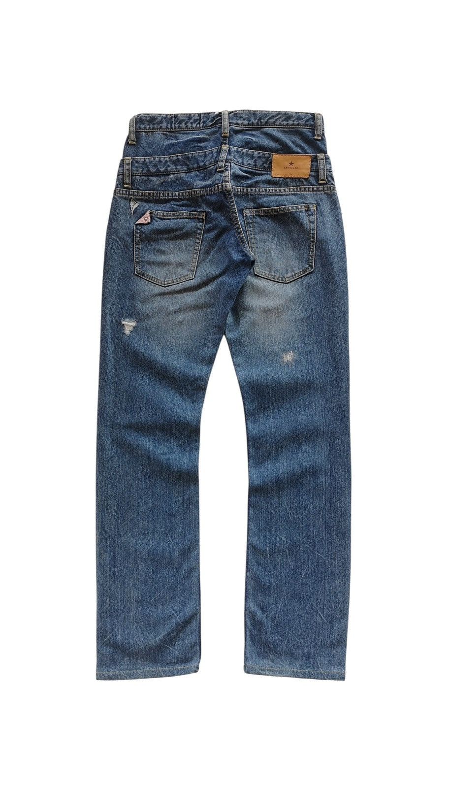 Japanese Brand Antgauge Double Waisted Distressed Jeans Style Kapital Size US 28 / EU 44 - 5 Thumbnail