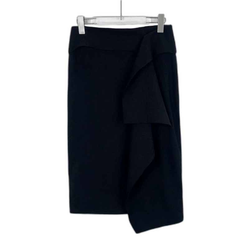 Brunello Cucinelli Black Wool Skirt by Brunello Cucinelli