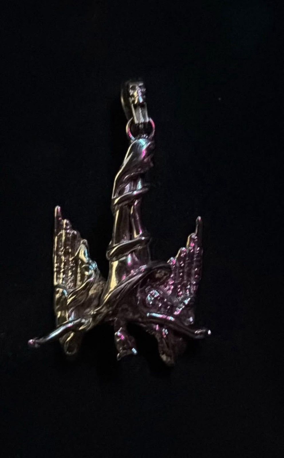 Other Hard Jewelry Fallen Angel Pendant (Sterling Silver) Size ONE SIZE - 1 Thumbnail