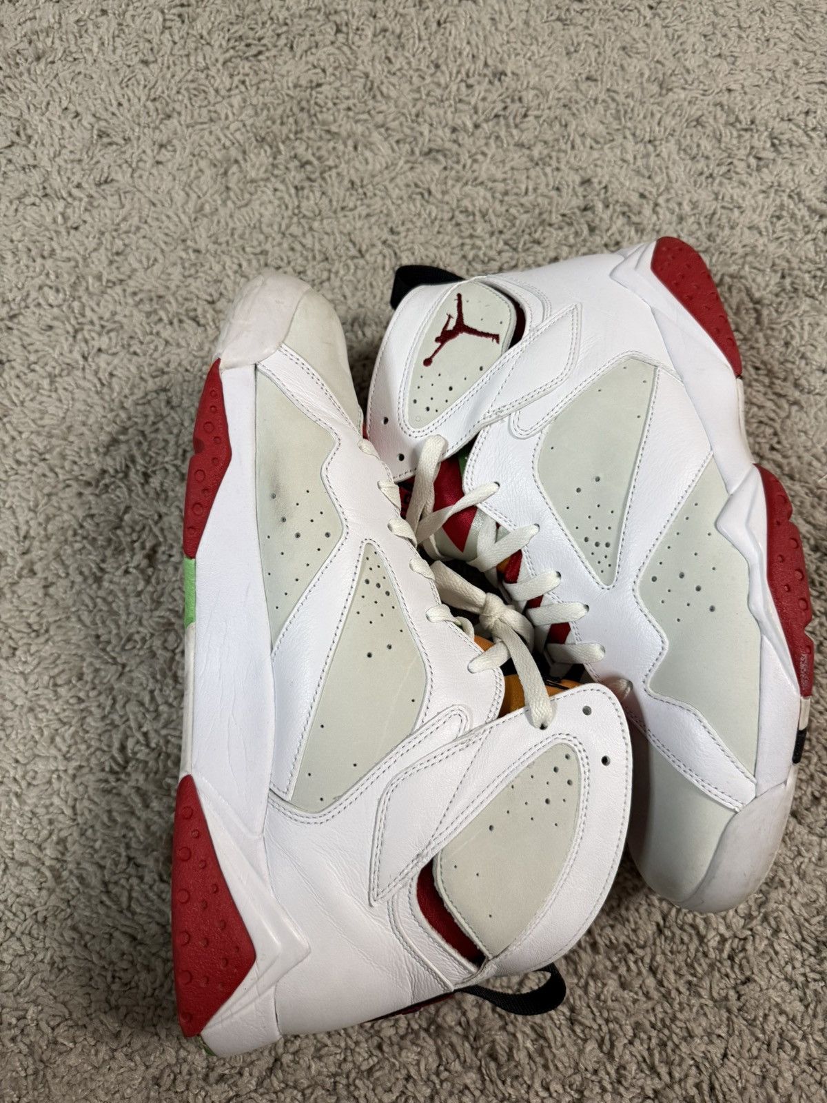 Jordan Brand Air Jordan Retro 7 Hare 2015 Size US 11.5 / EU 44-45 - 15 Thumbnail