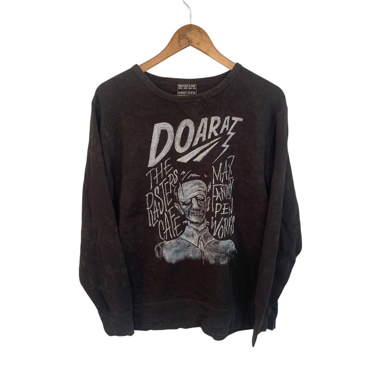Japanese Brand Doarat Vintage Sweatshirt Japanese Art Design medium Size US M / EU 48-50 / 2 - 1 Thumbnail