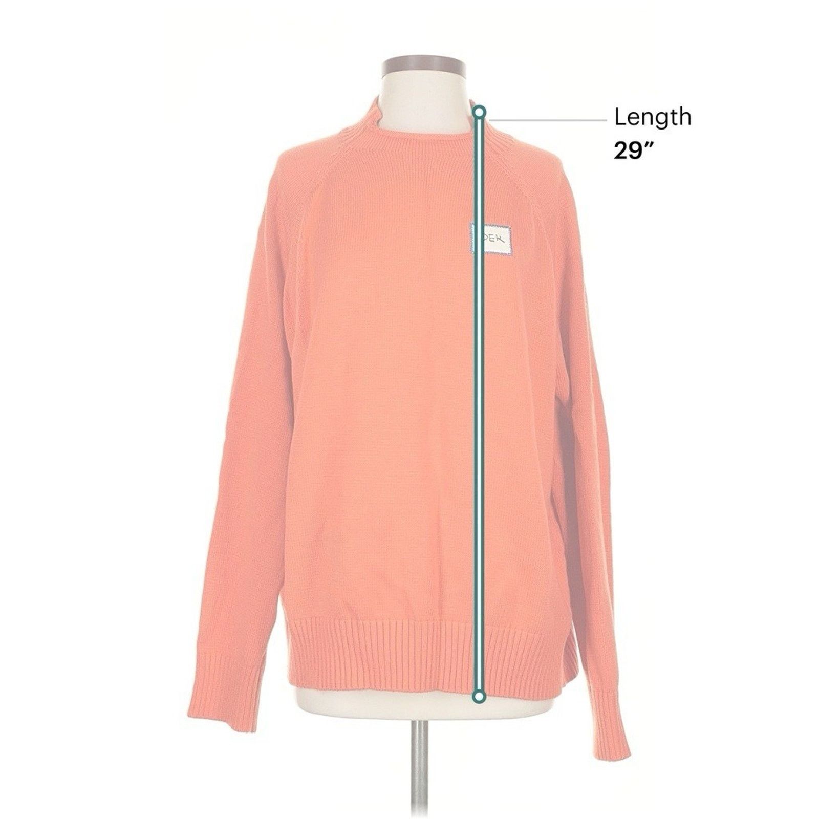 Ader Error Ader Error Wool Orange Pullover Sweater 2 (medium) Size US M / EU 48-50 / 2 - 3 Thumbnail