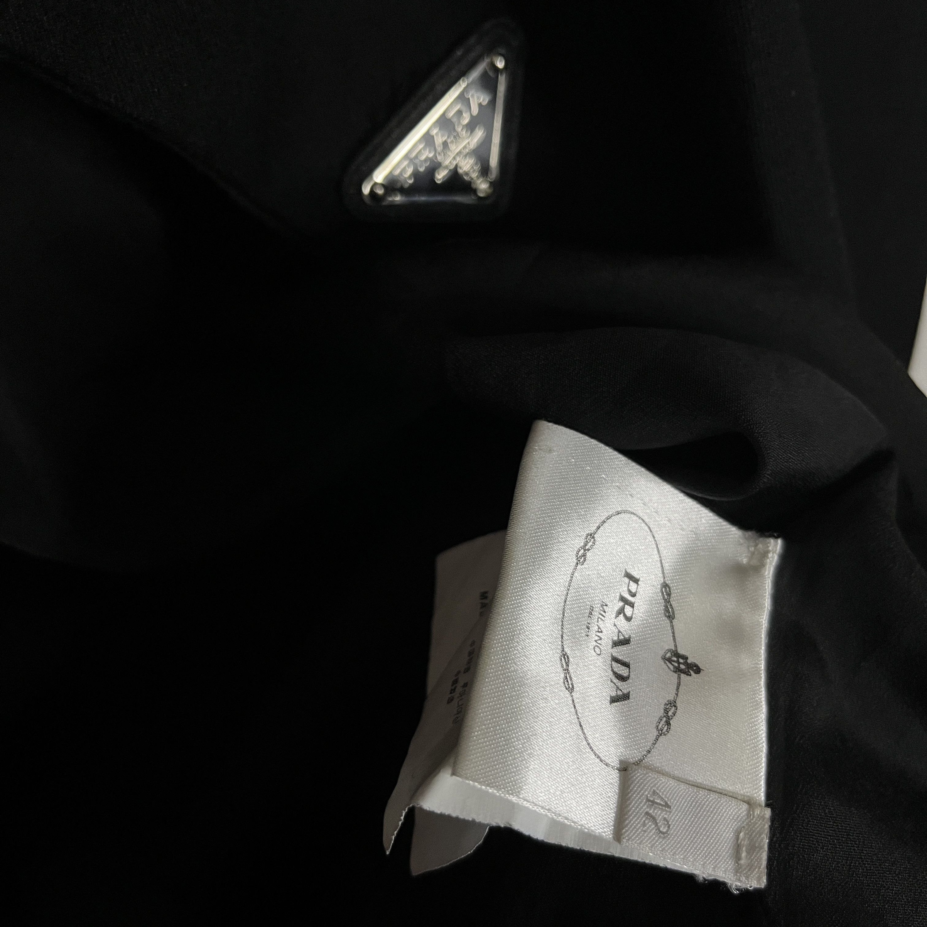 Prada Prada Milano Military Black Coat Size M / US 6-8 / IT 42-44 - 6 Thumbnail