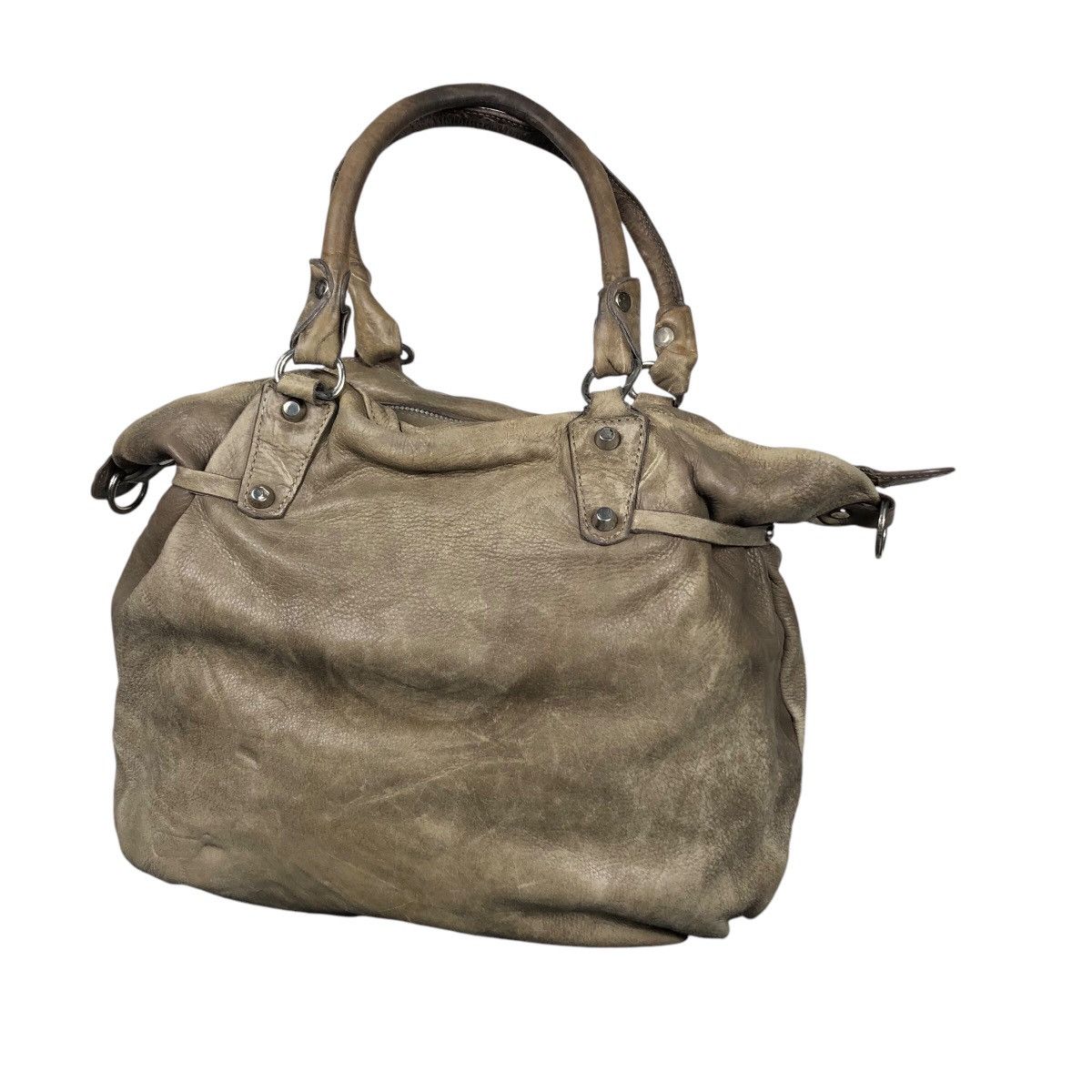 Vintage 📌Vintage Genuine Leather Bag Carol J Designer Gianni Notaro Size ONE SIZE - 3 Thumbnail