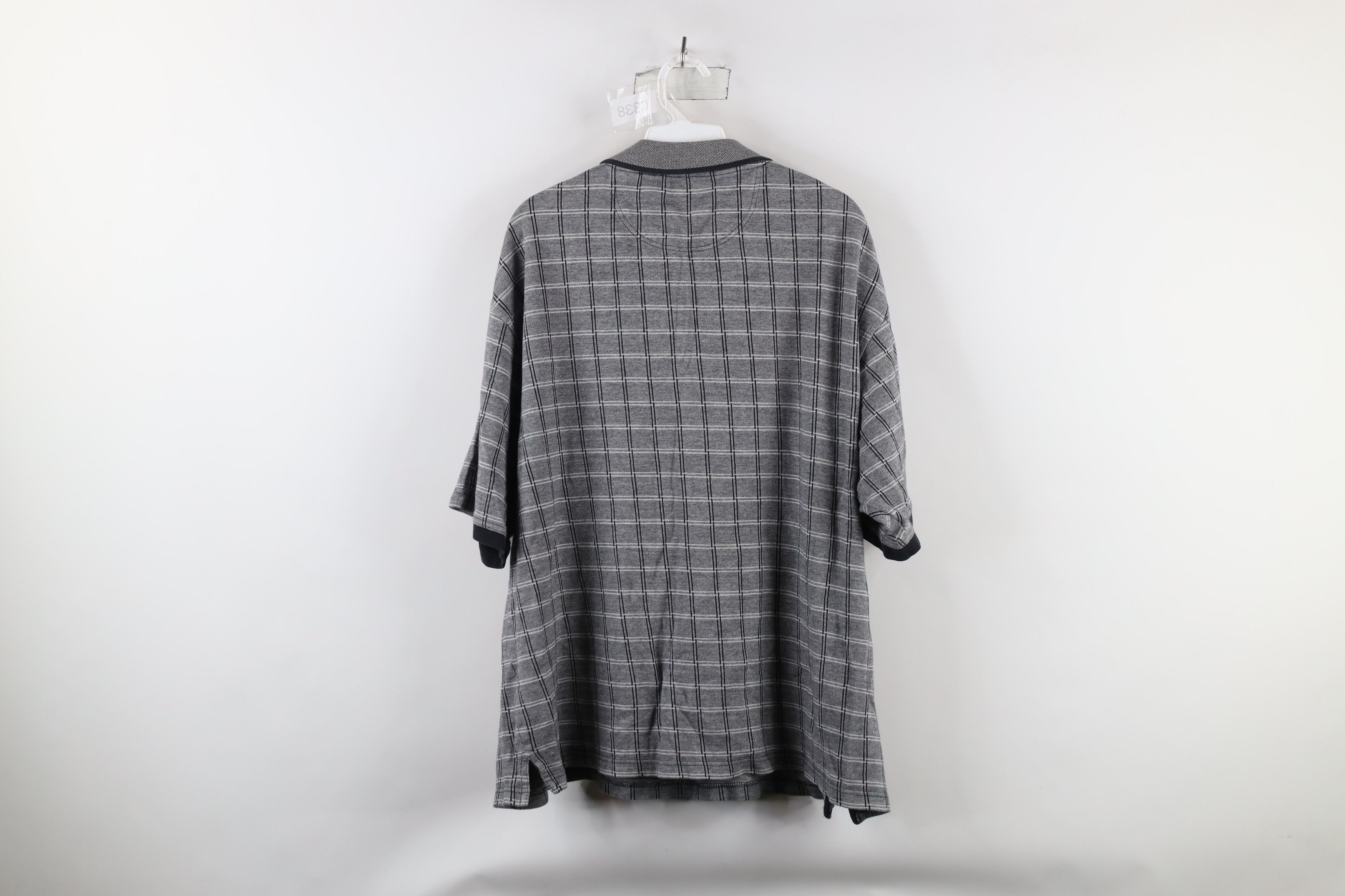 Vintage Vintage 90s Streetwear Checkered Collared Golf Polo Shirt Size US XL / EU 56 / 4 - 8 Thumbnail