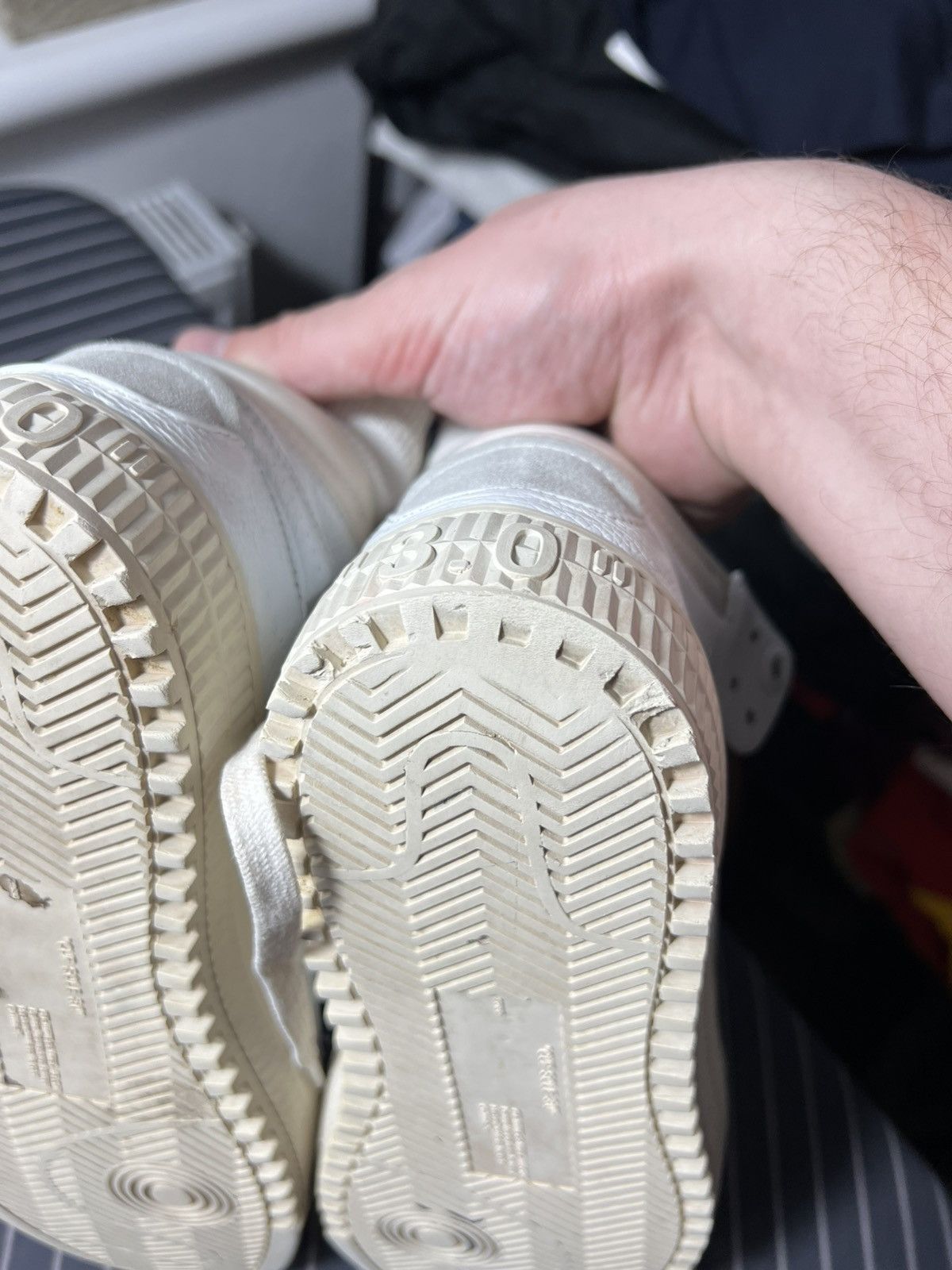 Off-White Off-White High Top Sneakers White “Sample” Industrial 39 Size US 6 / EU 39 - 8 Thumbnail