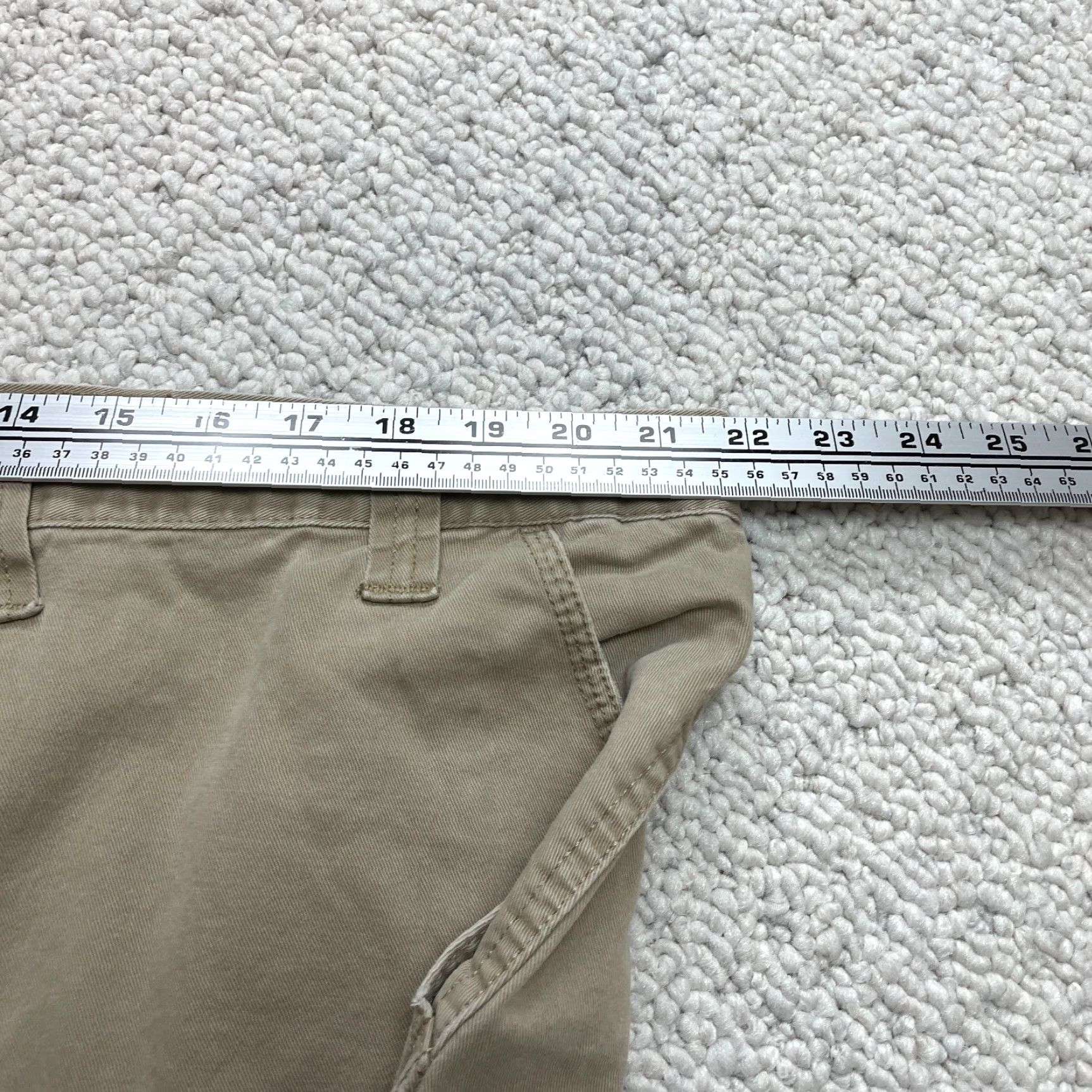 Wrangler Wrangler Cargo Pants Mens 44x30 Brown Biege Kahki High Rise Slacks Cotton Solid Size US 44 / EU 60 - 6 Thumbnail