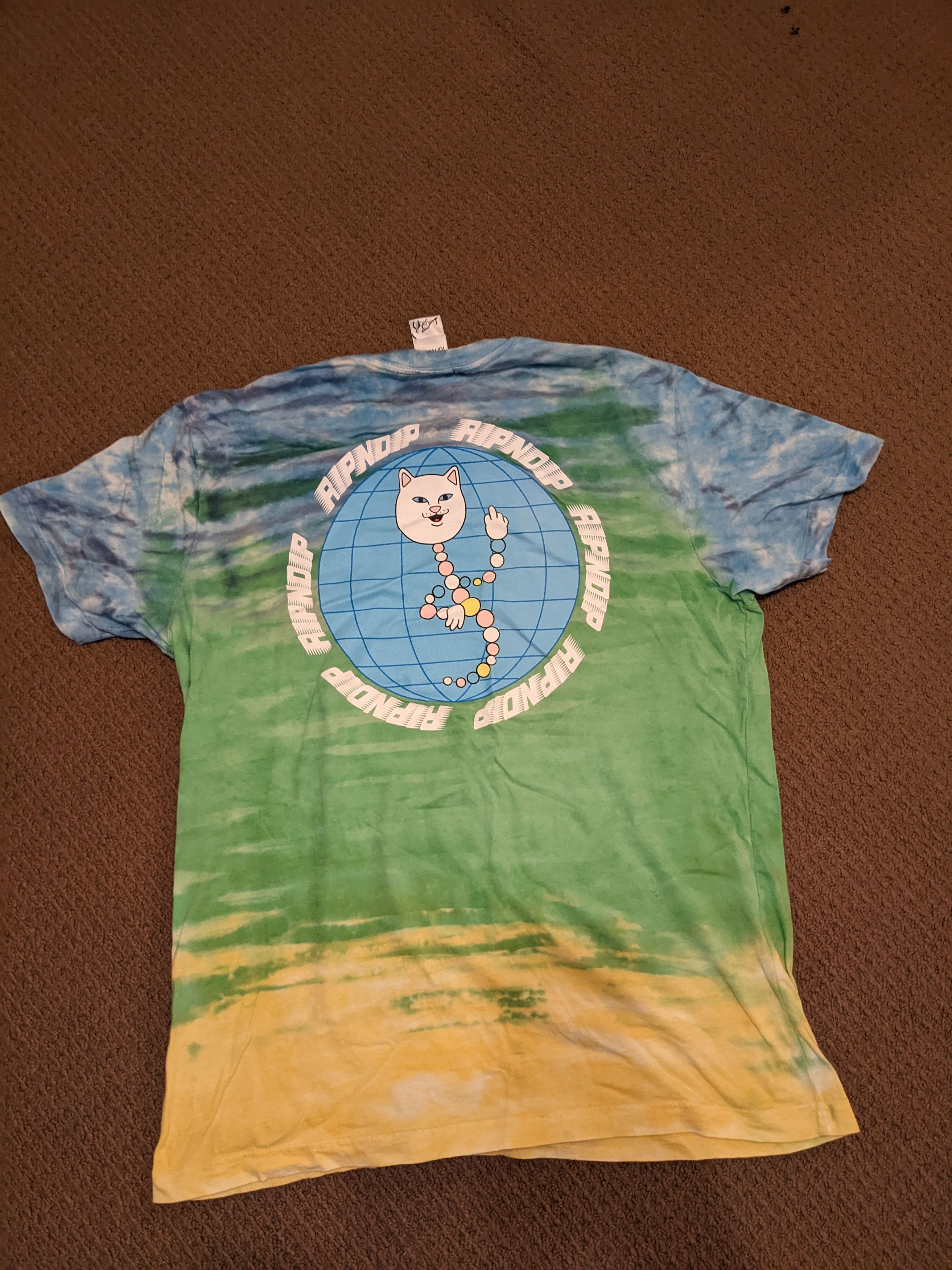 RIPNDIP Rip N Dip Tie Dye T-shirt Size US L / EU 52-54 / 3 - 3 Thumbnail