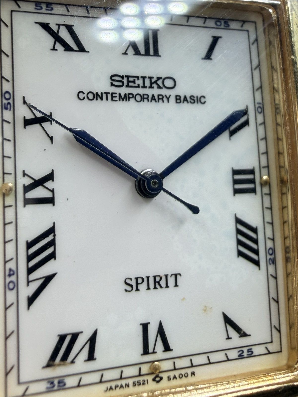 Seiko Rare SEIKO Tank Contemporary Basic Spirit Quartz Men’s Watch Size ONE SIZE - 6 Thumbnail