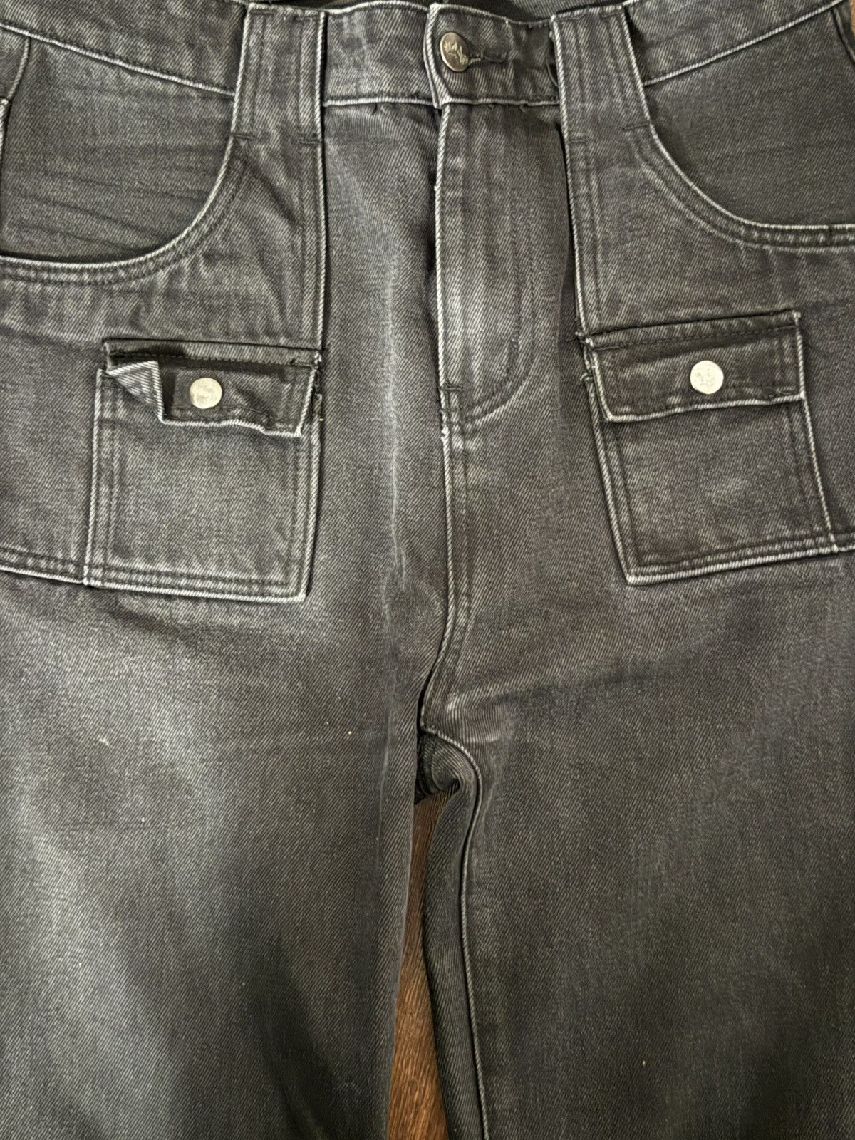 Designer × Vintage Fair Par Lui LA flared denim Size US 30 / EU 46 - 2 Thumbnail