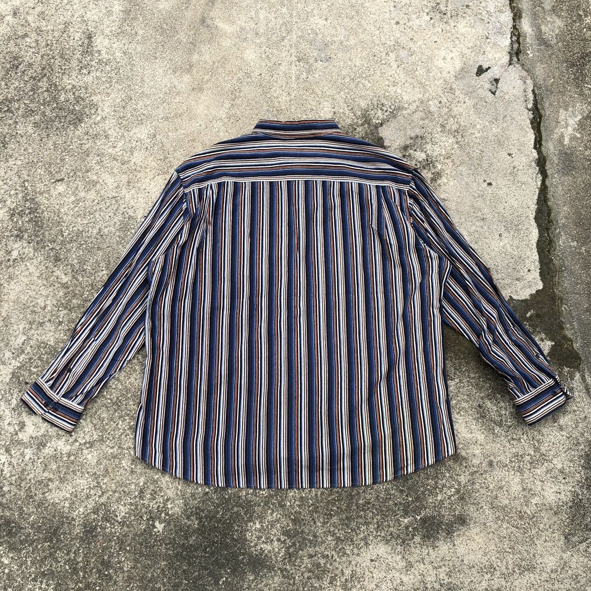 Designer × Japanese Brand × Kansai Yamamoto 🔥Rare🔥🇯🇵Kansai Yamamoto Corduroy Stripe Western Button Shirts Size US XXL / EU 58 / 5 - 5 Thumbnail
