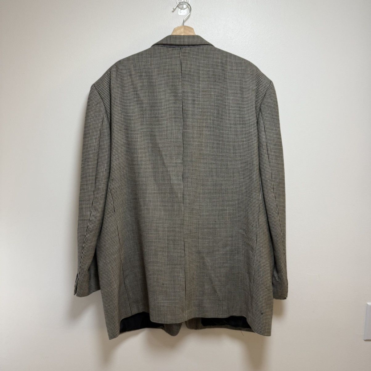Pierre Balmain Pierre Balmain Wool Blazer Suit Jacket Size 52L Grey Black Size 52L - 2 Thumbnail