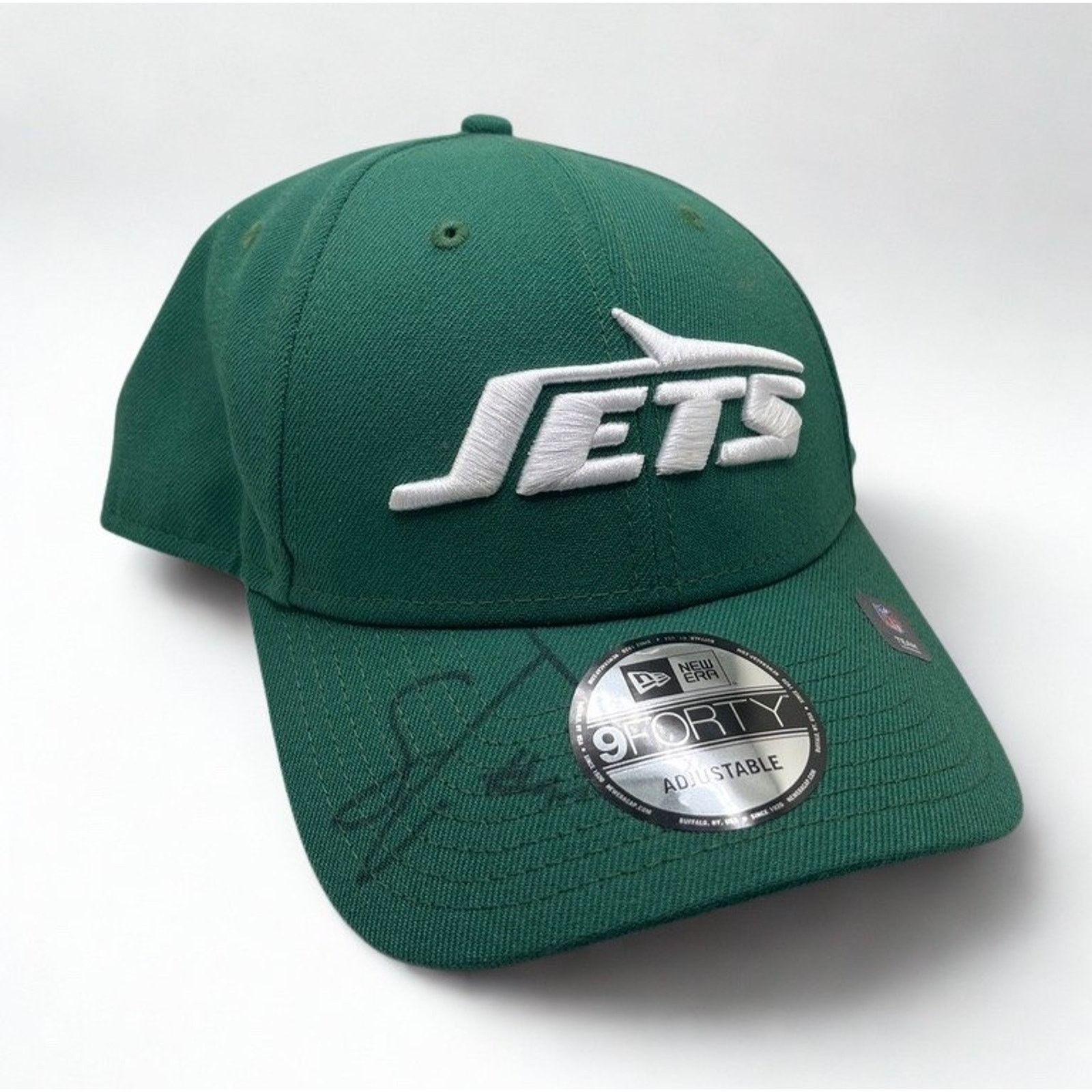 New Era New York Jets Solomon Thomas Signed New Era Strapback Hat Size ONE SIZE - 5 Thumbnail