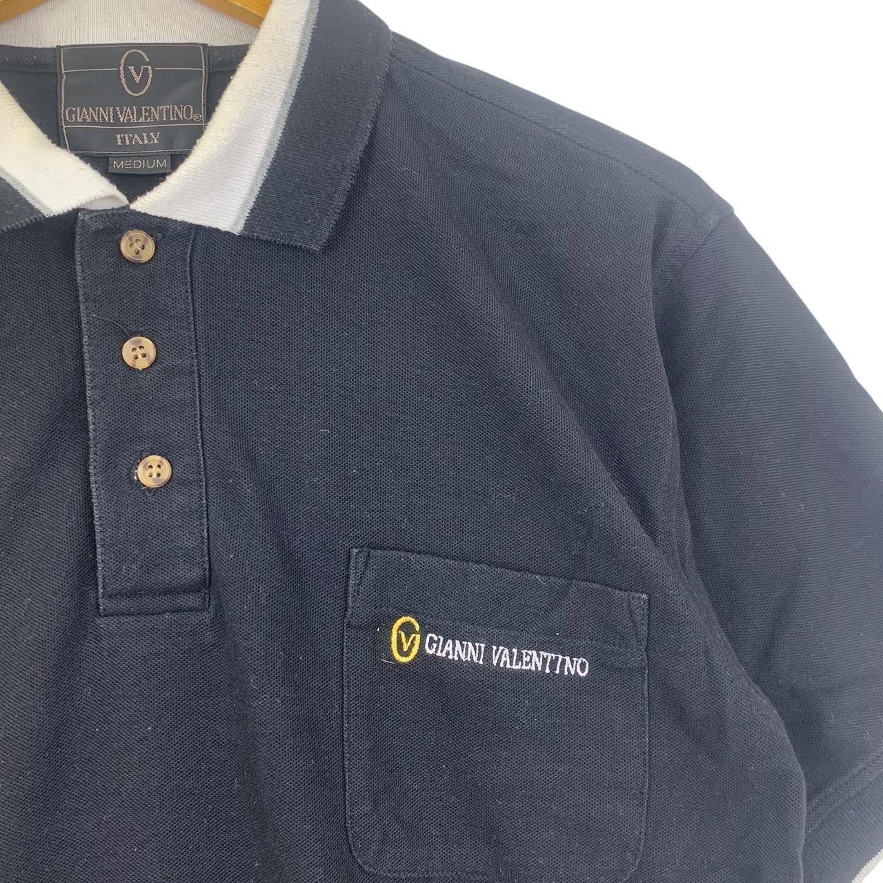 Vintage Vintage GIANNI VALENTINO ITALY Pocket Polo Tee Shirt Top Size M / US 6-8 / IT 42-44 - 5 Thumbnail