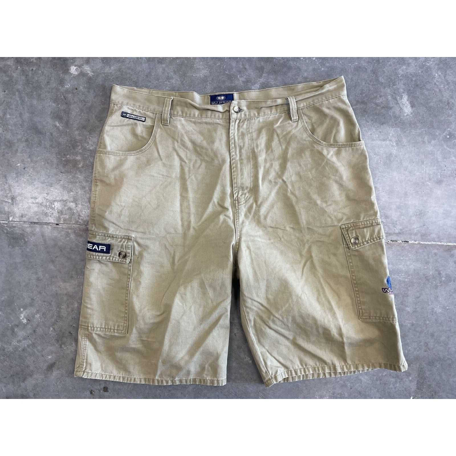 Other VTG 90S Y2K RARE WU WEAR KHAKIS SHORTS SZ 42 WU TANG CLAN MI Size US 42 / EU 58 - 8 Thumbnail