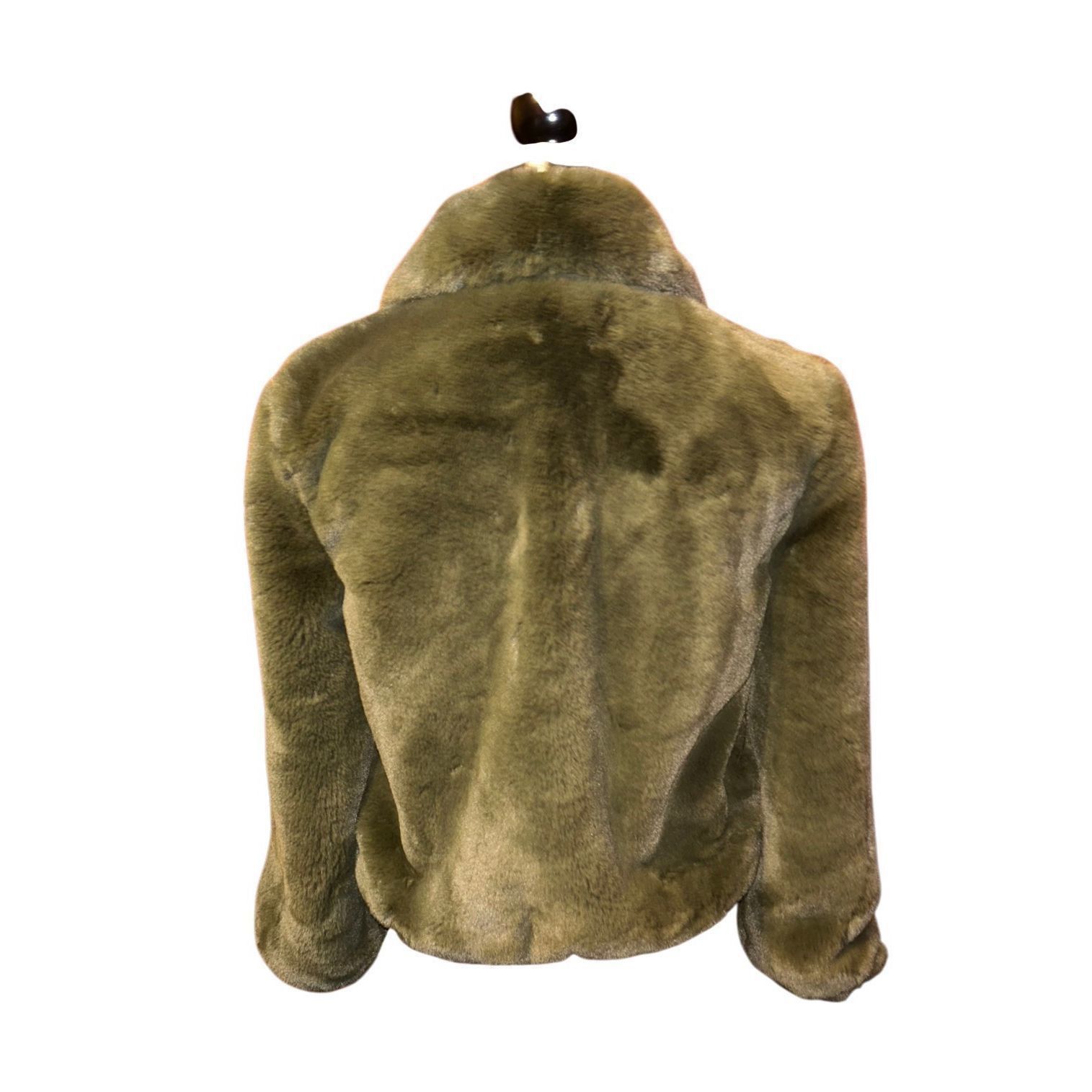 Other NWT Lucy Paris Esmeralda Faux Fur Coat Olive Green Size M Size M / US 6-8 / IT 42-44 - 4 Thumbnail