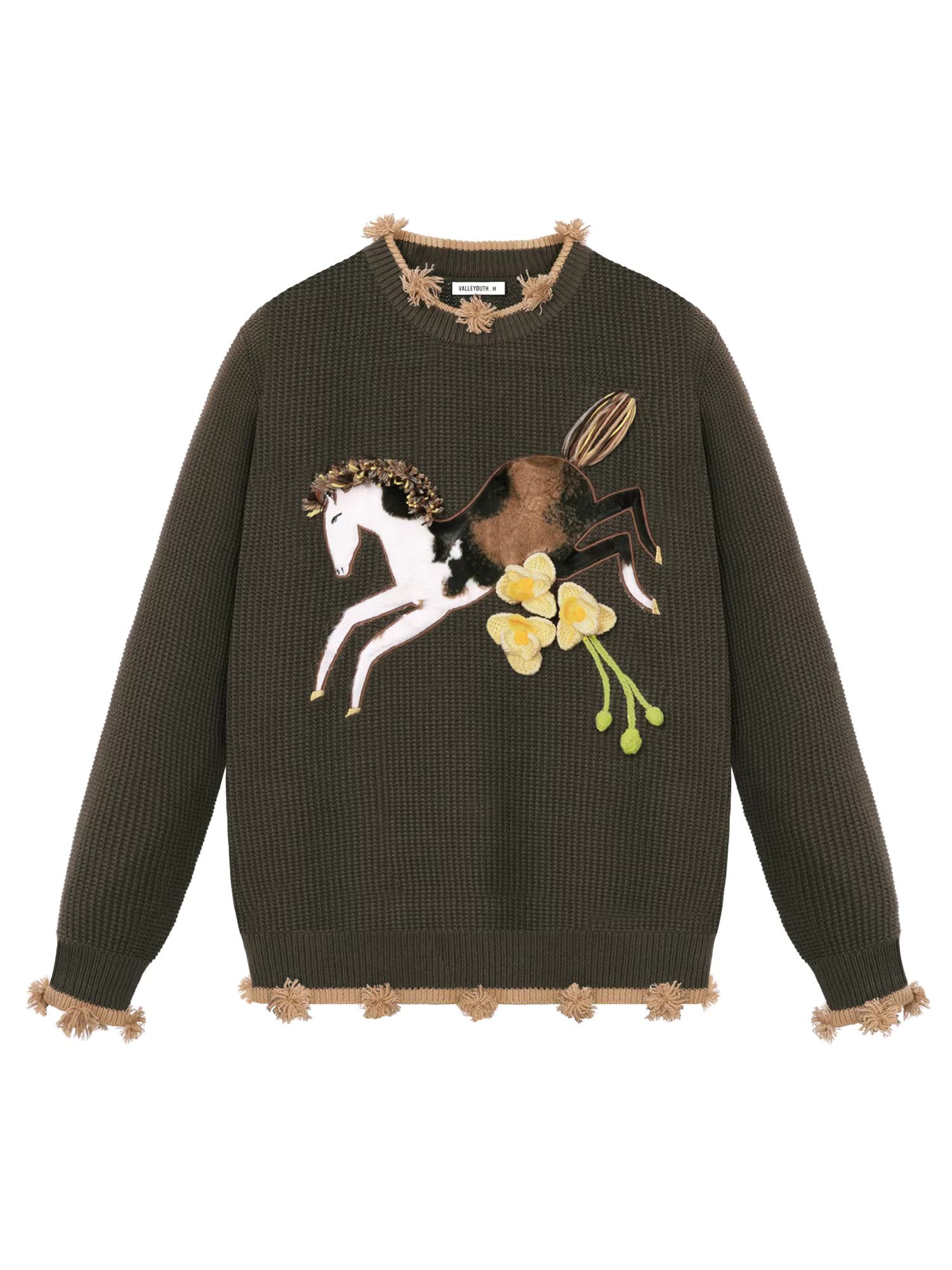 Other Valley youth Knit Sweater style similar to Loewe Gucci Size US L / EU 52-54 / 3 - 1 Thumbnail