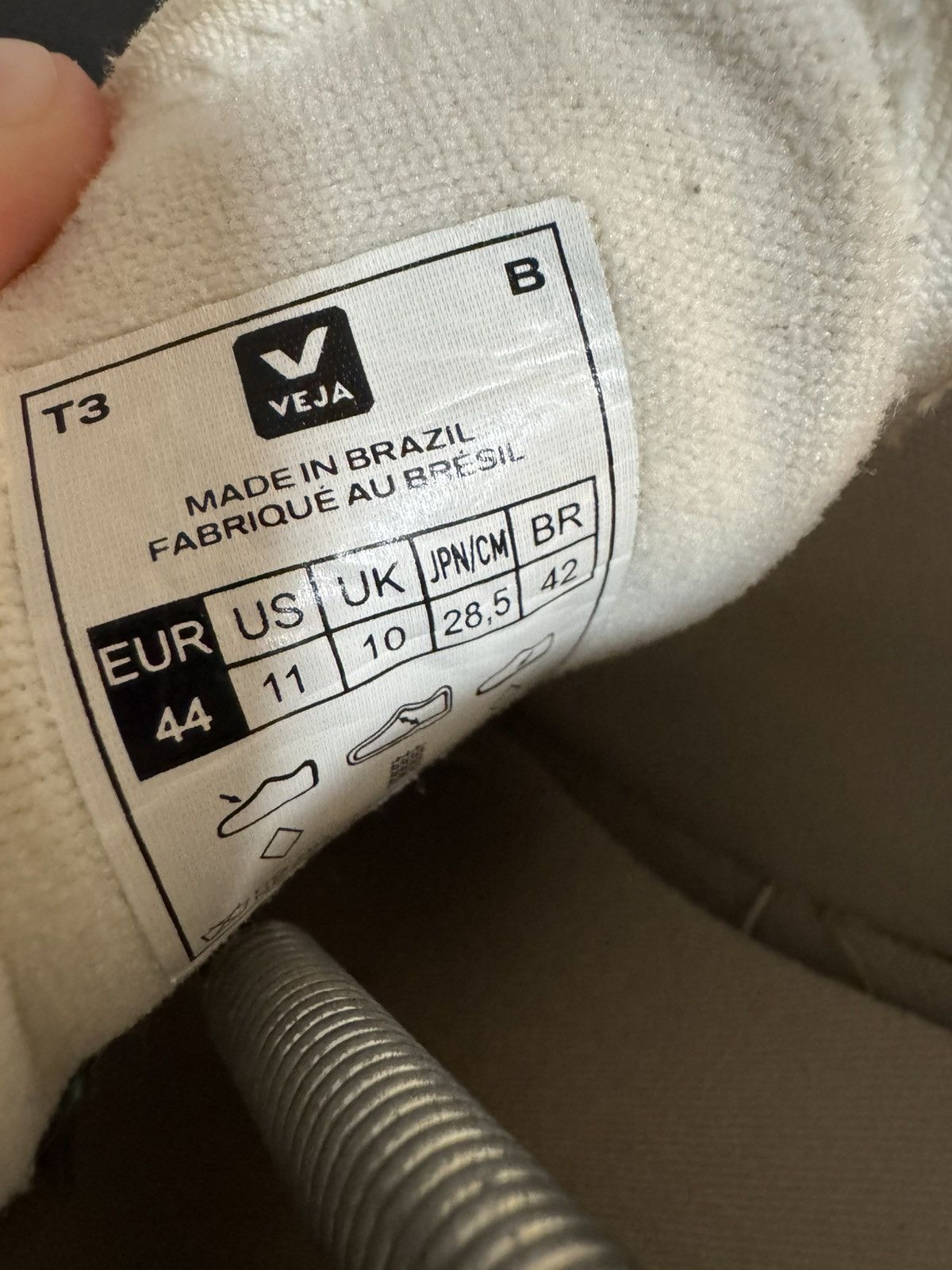 Veja Veja low top leather sneakers Size US 11 / EU 44 - 7 Thumbnail