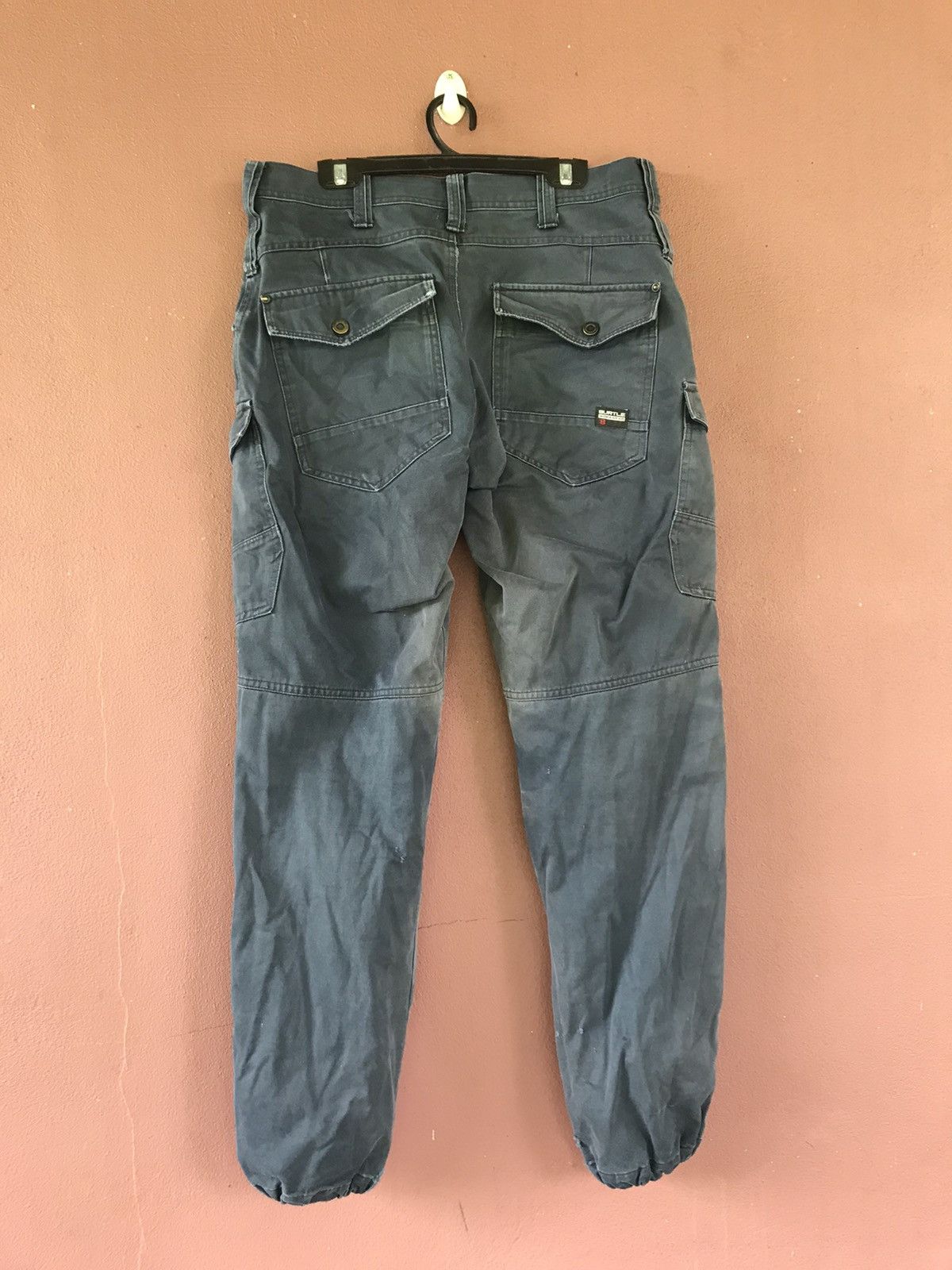 Japanese Brand Burtle Workwear Cargo Pants Size US 32 / EU 48 - 2 Thumbnail