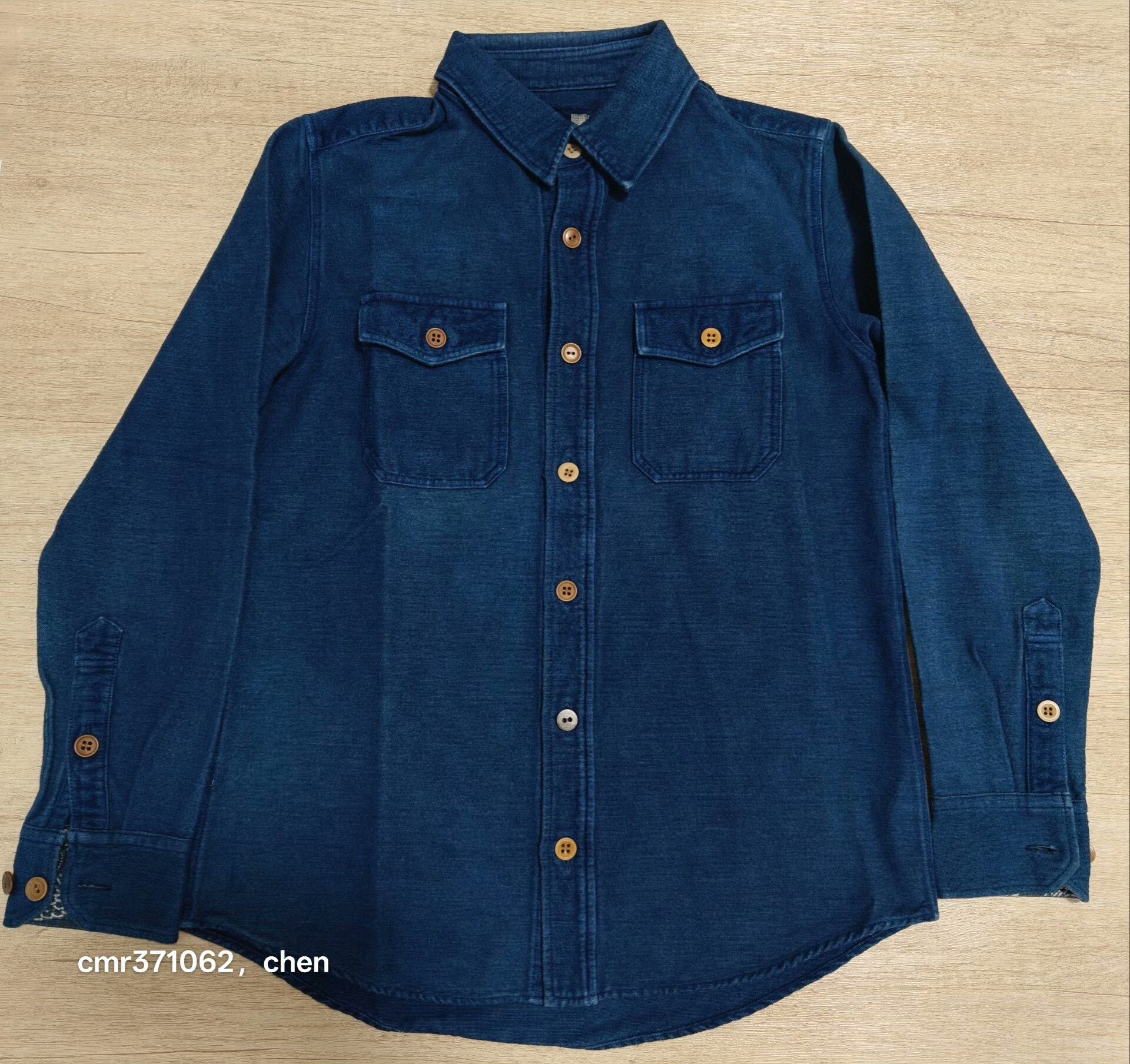 Visvim VISVIM Indigo Flannel Denim Shirt Size US S / EU 44-46 / 1 - 1 Thumbnail