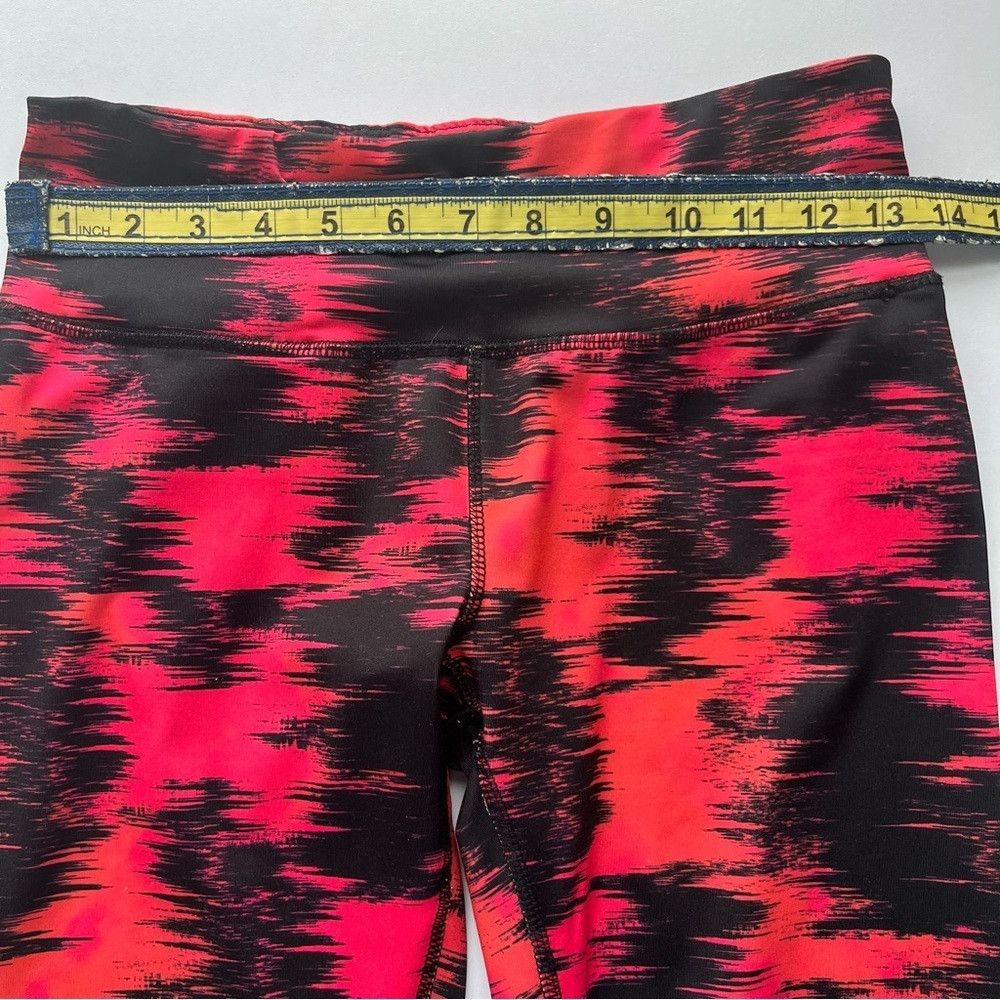 SKECHERS Skechers Tie Dye GOdri Athletic Leggings Black Pink Small Size 25" / US 0 / IT 36 - 4 Thumbnail