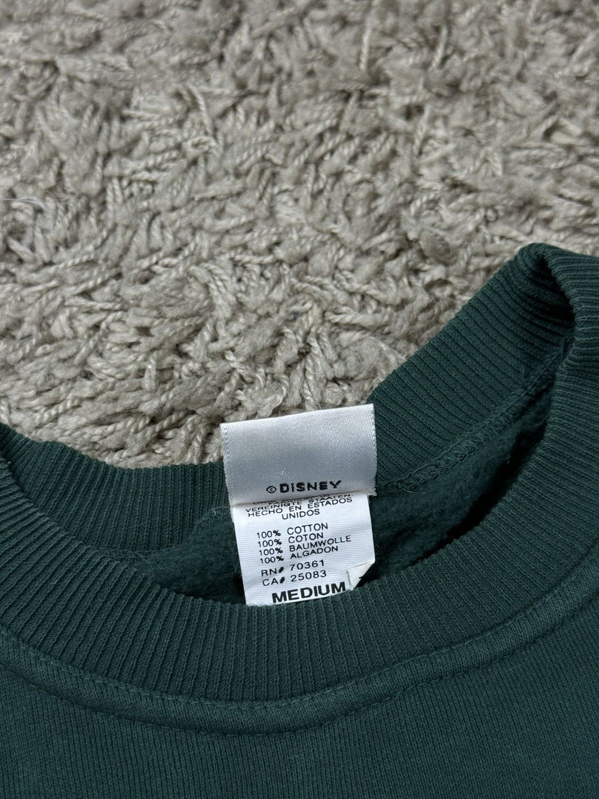 Disney × Vintage Vintage sweatshirt crewneck Disney USA 90s original item Size US XL / EU 56 / 4 - 3 Thumbnail