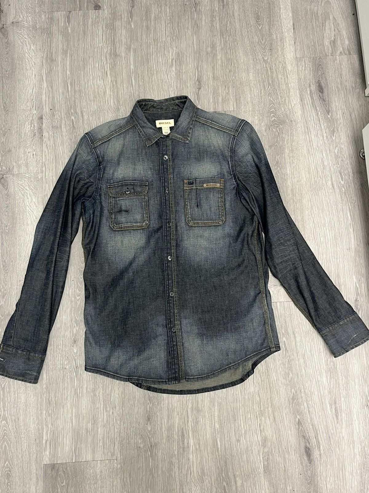 Diesel Diesel Denim Workshirt. Size medium Size US M / EU 48-50 / 2 - 13 Thumbnail