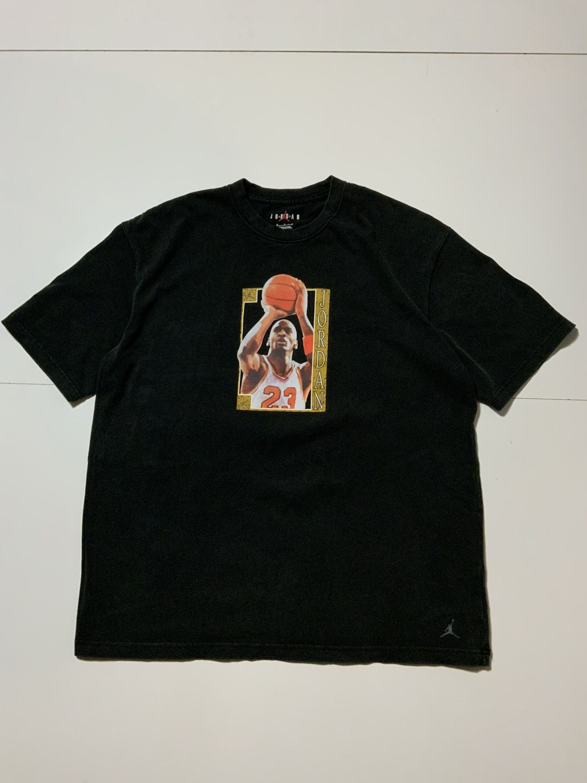 Jordan Brand Air Jordan Black Jumpman MJ23 Basketball Graphic T-Shirt Size US M / EU 48-50 / 2 - 2 Thumbnail