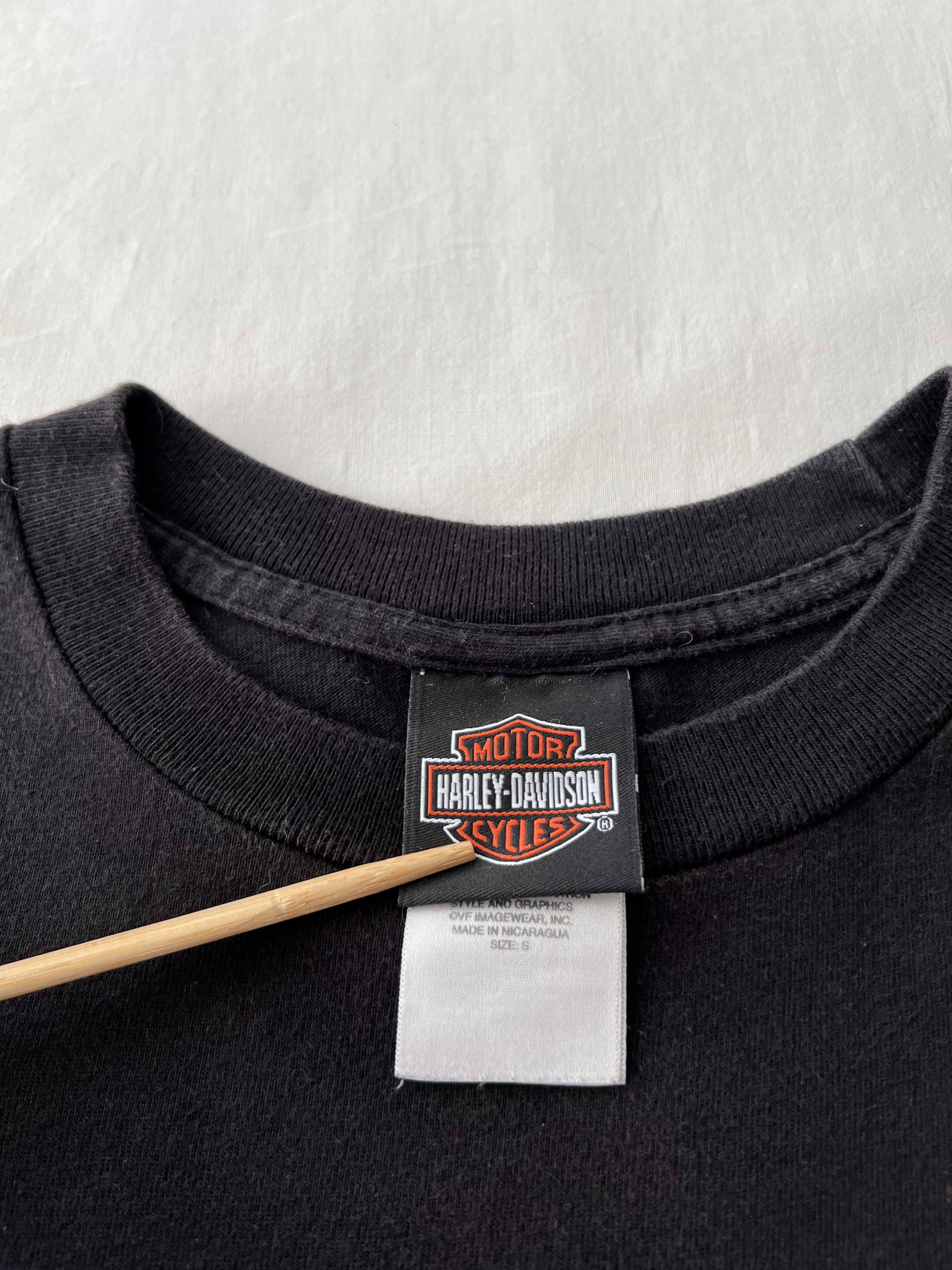 Harley Davidson Vintage 2009 Harley Davidson Dubai Eagle Black T-shirt Size US S / EU 44-46 / 1 - 10 Thumbnail
