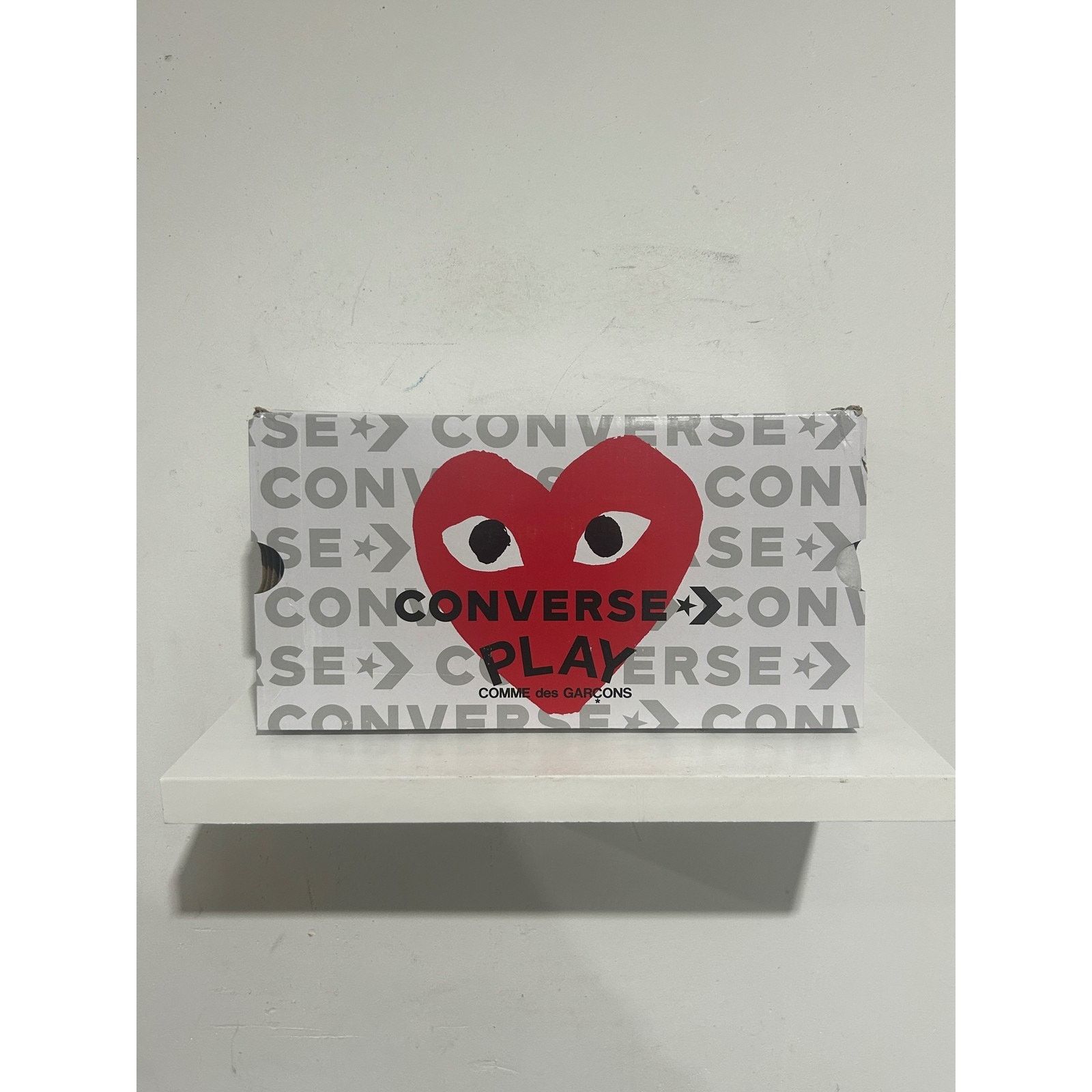 Converse CONVERSE CHUCK 70 HI CDG PLAY SINGLE HEART BLACK SIZE 9 NEW Size US 9 / EU 42 - 8 Thumbnail