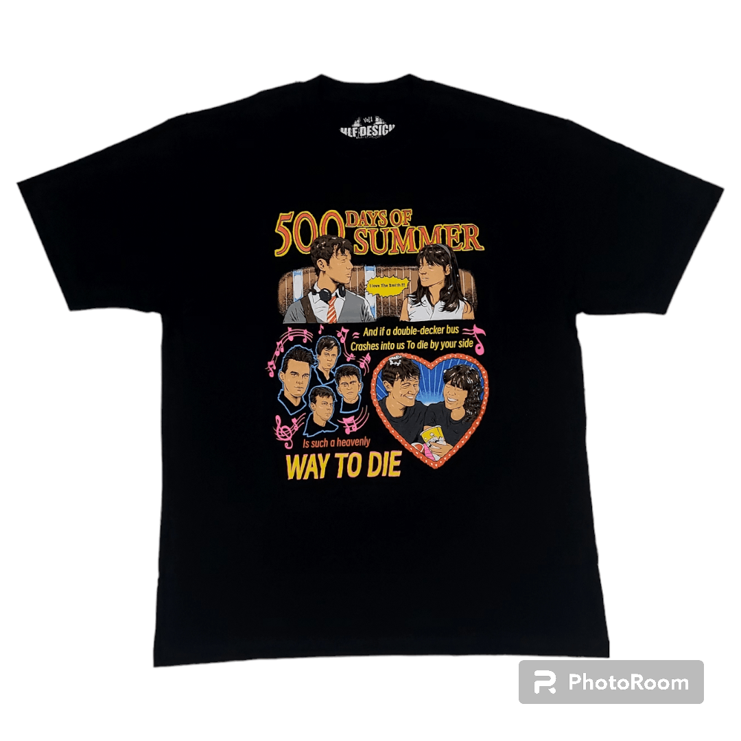Band Tees 💥500 Days Of Summer Movie T Shirt Size US XL / EU 56 / 4 - 2 Thumbnail