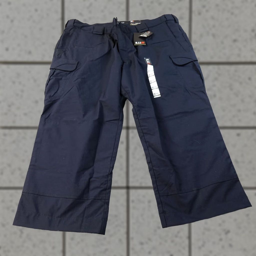 Vintage 5.11 Tactical Pants Mens 46X24 Blue Stryke Flex Tac Cargo Utility Stretch Pants Mens Regular Flat Front Cargo Pocket Cotton Polyester Blue 46 Size US 30 / EU 46 - 1 Thumbnail