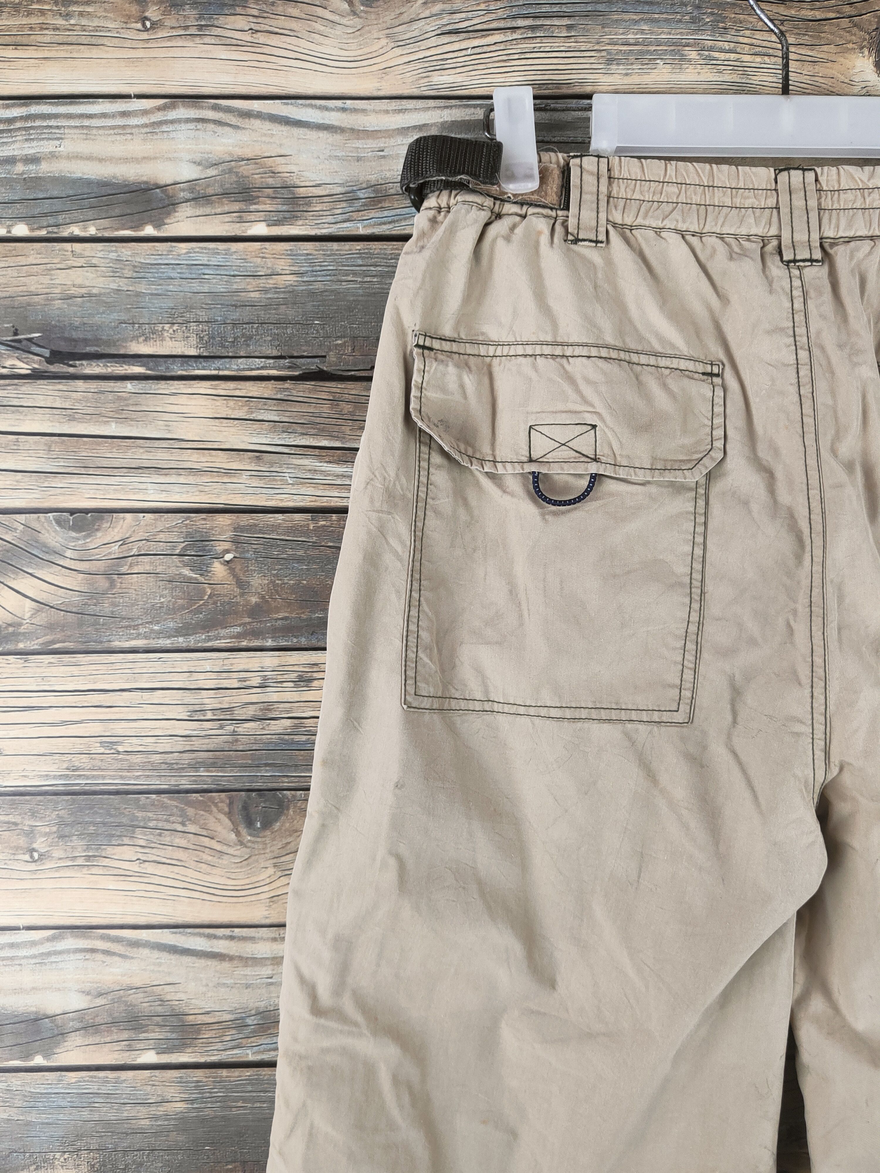 Airwalk Airwalk Beige Multipocket Cargo Pants #S2852 Size US 28 / EU 44 - 9 Thumbnail