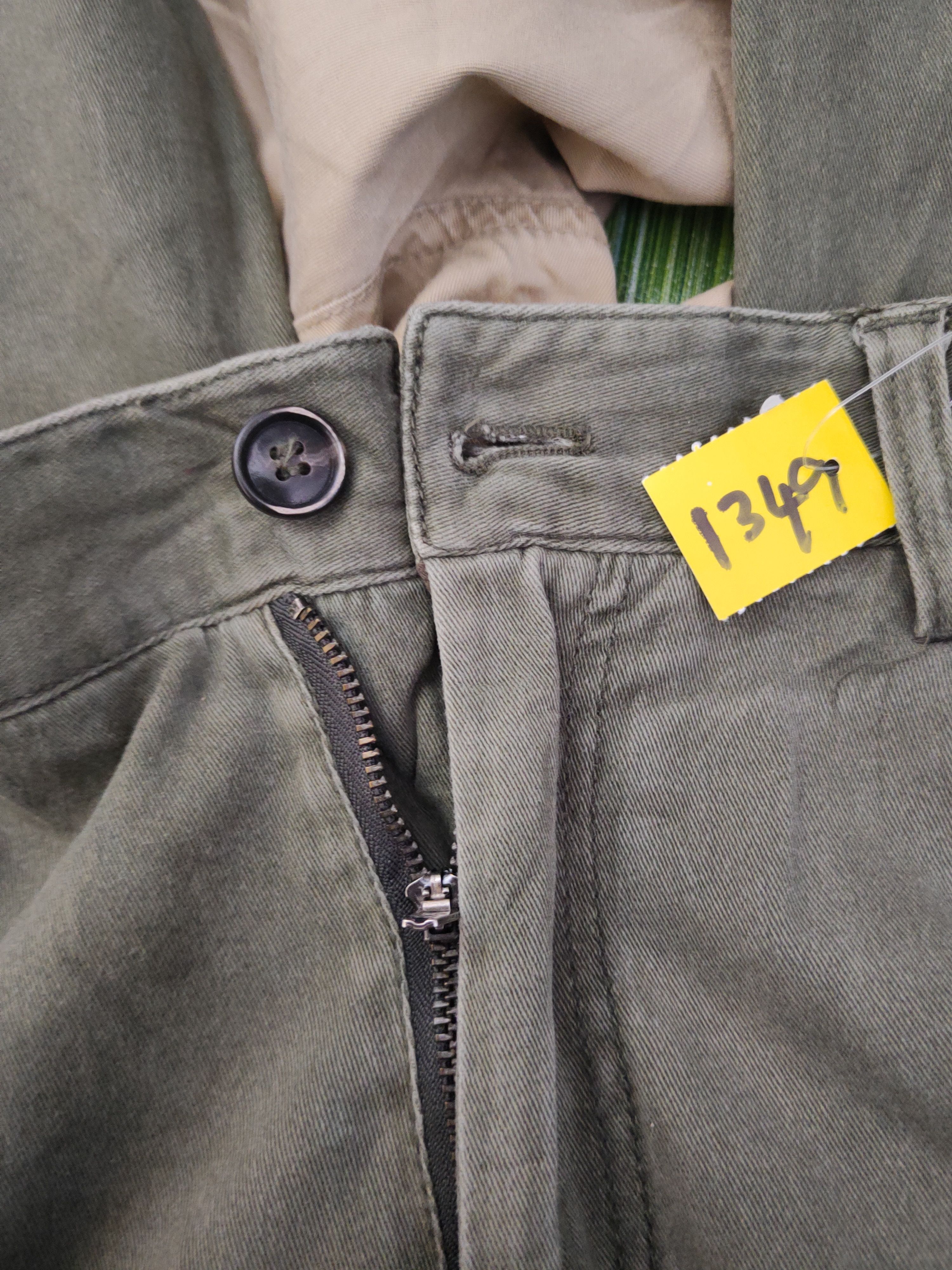 Japanese Brand DL Class 5 Green Multipocket Tactical Cargo Pants #1349 Size US 32 / EU 48 - 13 Thumbnail
