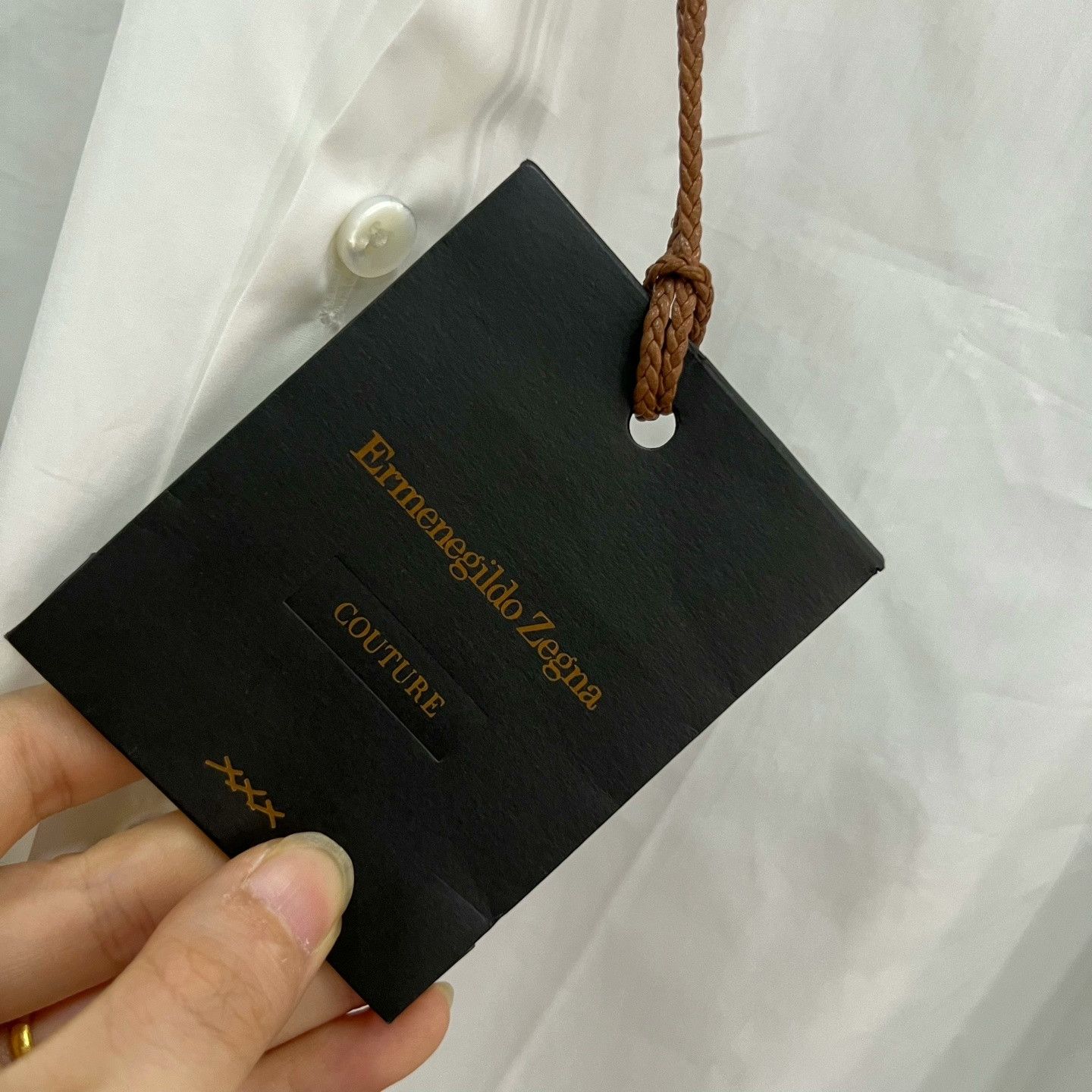 Ermenegildo Zegna Zegna White Shirt Size 42 Size US XS / EU 42 / 0 - 5 Thumbnail