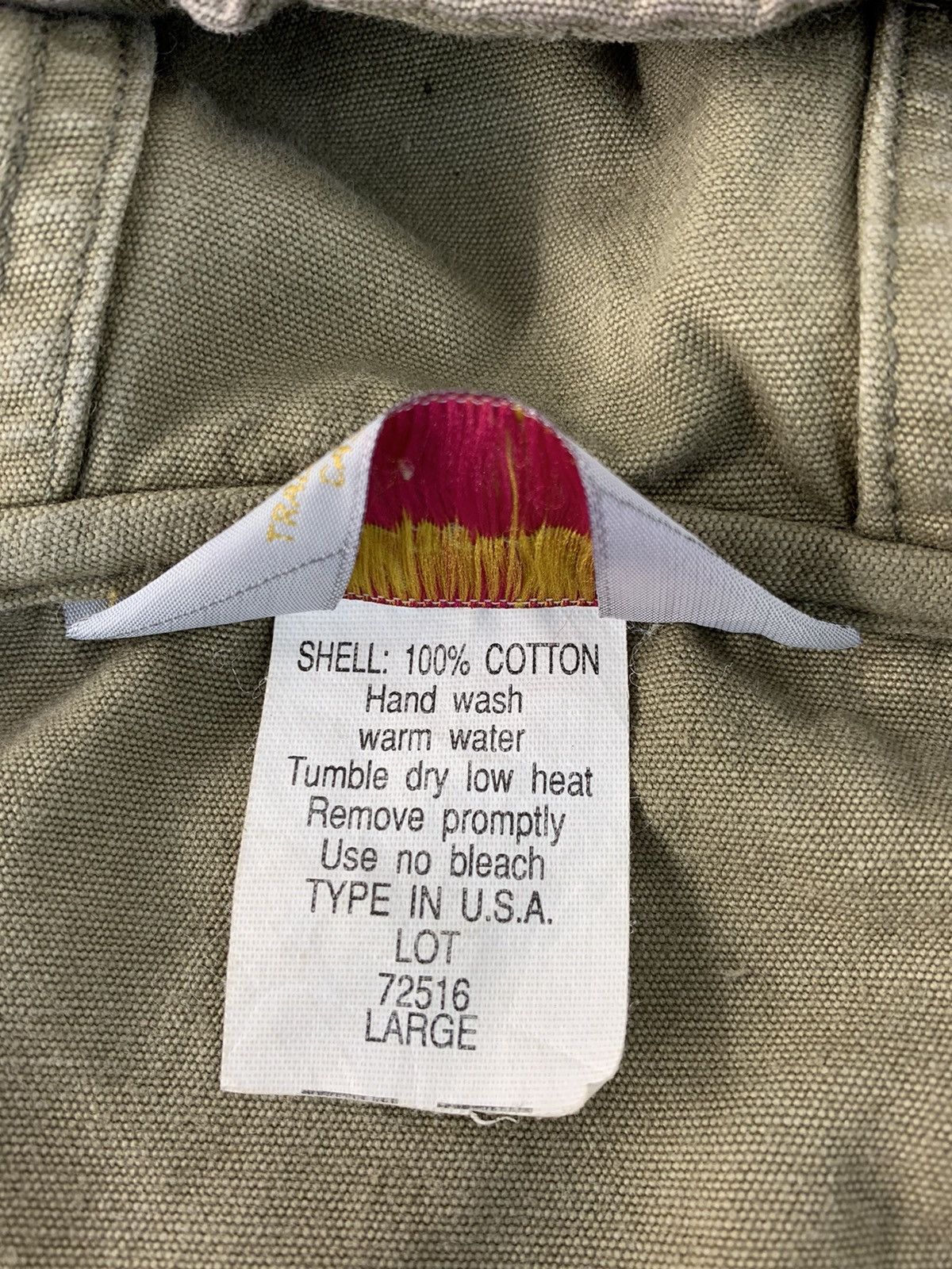 American Edition 90s Mac Eye American Wear Anorak Hooded Jacket Military Size US L / EU 52-54 / 3 - 6 Thumbnail
