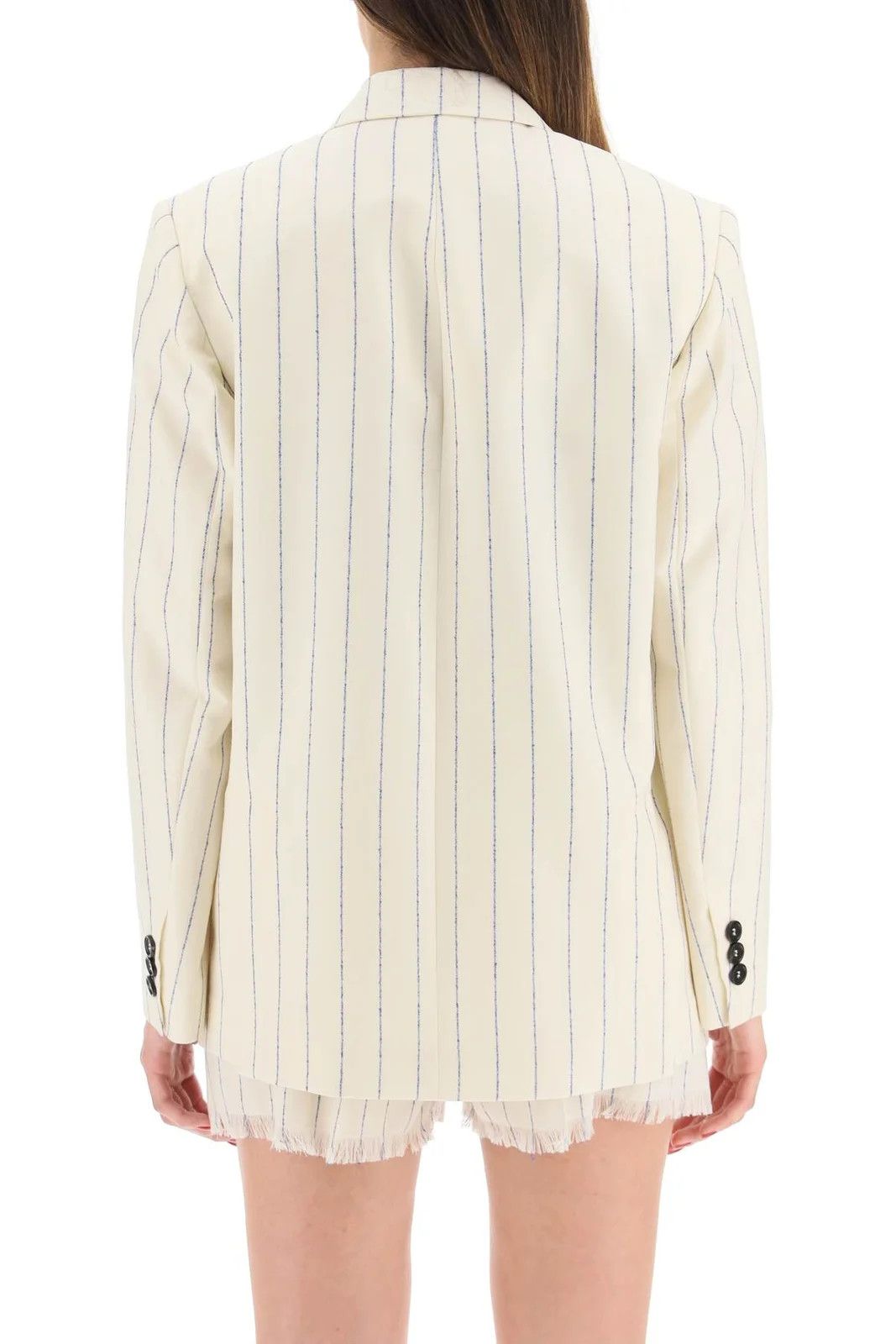 Marni o1y1025 Blazer in Ivory Size M / US 6-8 / IT 42-44 - 4 Thumbnail