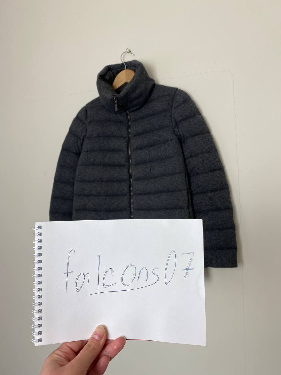 Moncler Moncler Leucate Giubbotto Puffer Angora Jacket Size US XS / EU 42 / 0 - 2 Thumbnail