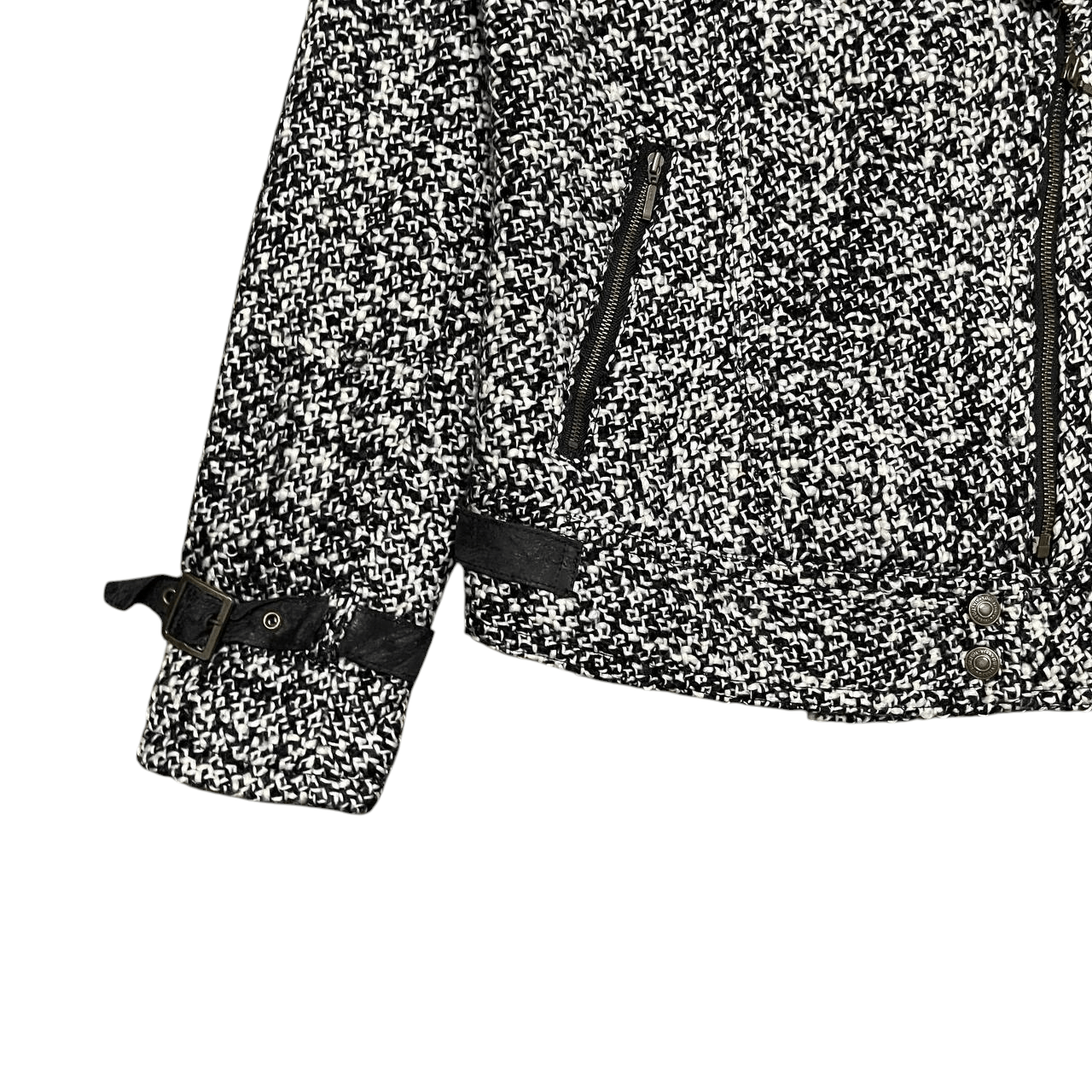Hysteric Glamour Vintage Vivayou Fur Motorcycle Jacket Size XS / US 0-2 / IT 36-38 - 3 Thumbnail