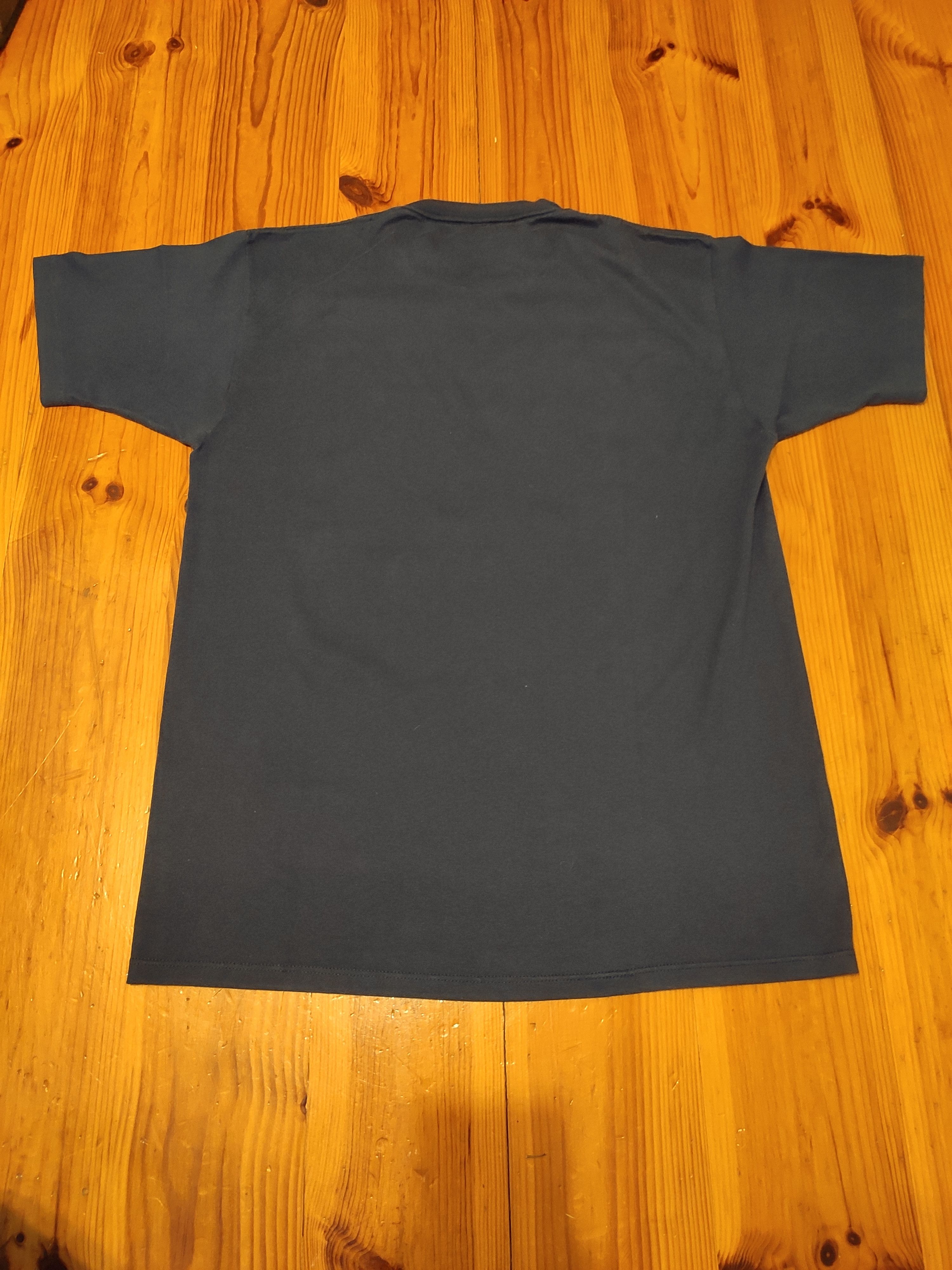 Japanese Brand × Vintage t-shirt tee navy texas made in usa cotton boxy vintage Size US M / EU 48-50 / 2 - 3 Thumbnail