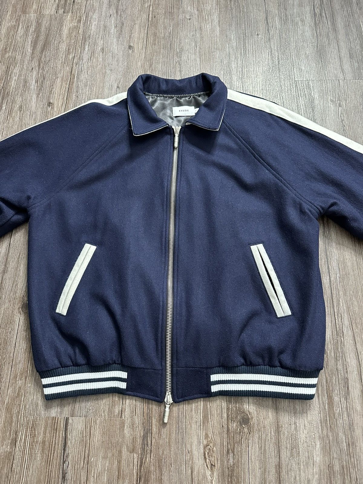 Rhude 💎Rhude💎 Rhude Boys Bomber Jacket Size Large Size US L / EU 52-54 / 3 - 3 Thumbnail