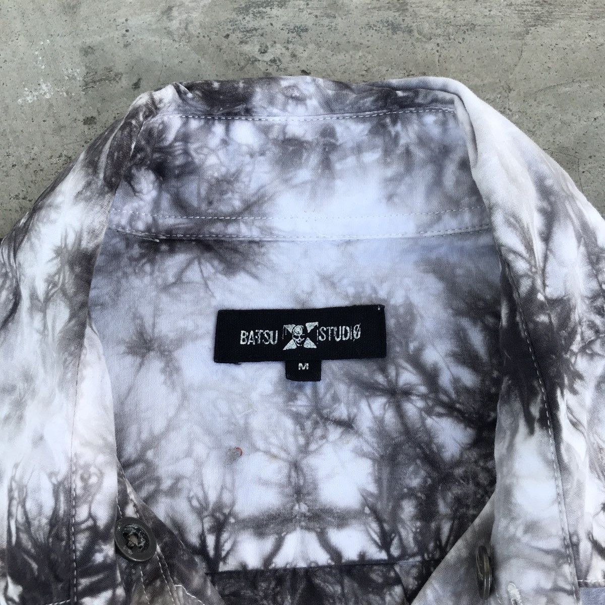 Japanese Brand Batsu studio Poem acid shirt Size US M / EU 48-50 / 2 - 5 Thumbnail