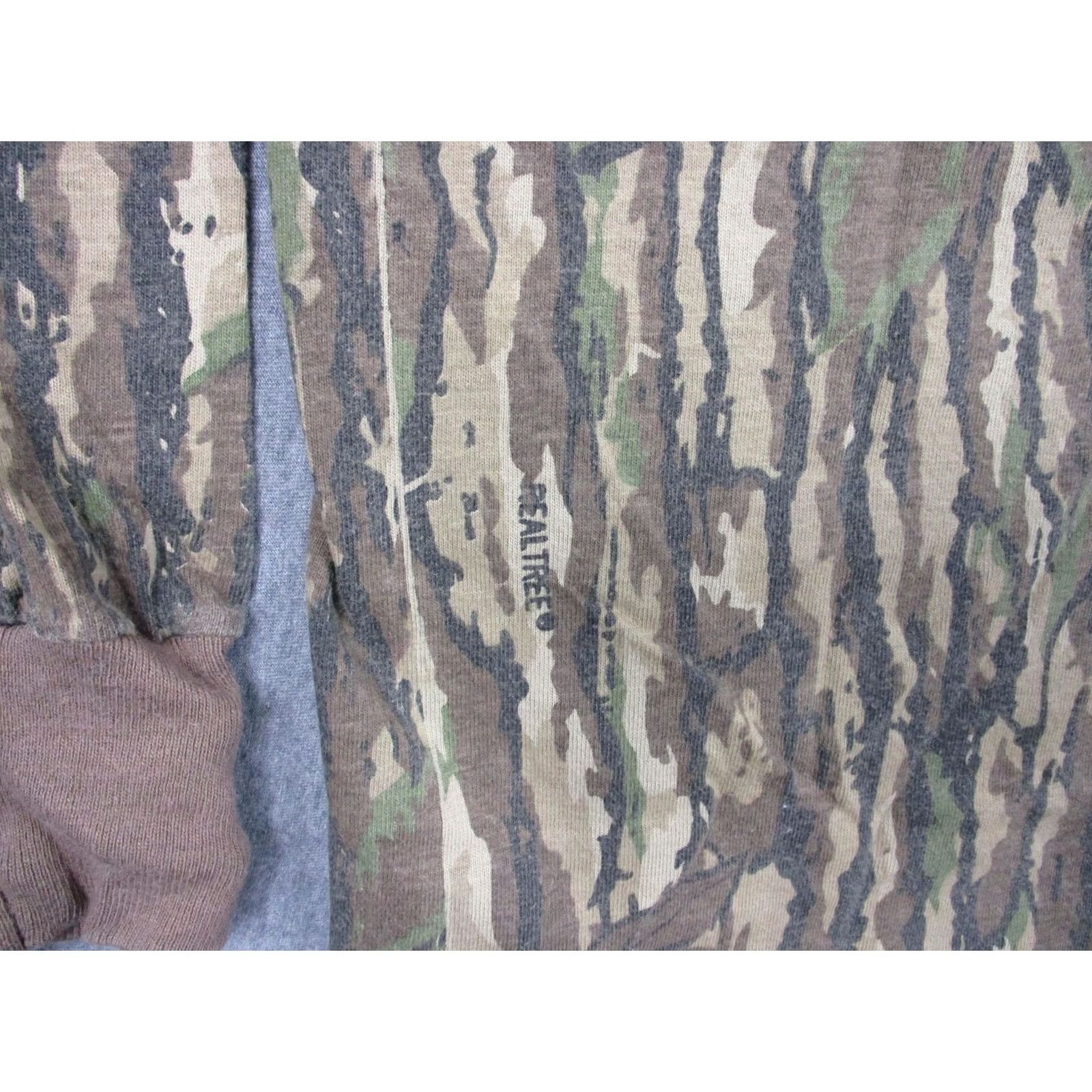 Realtree Spartan Shirt Mens 2XL Brown Realtree Camouflage Long Sleeve Pocket Hunting USA Size US XXL / EU 58 / 5 - 2 Thumbnail
