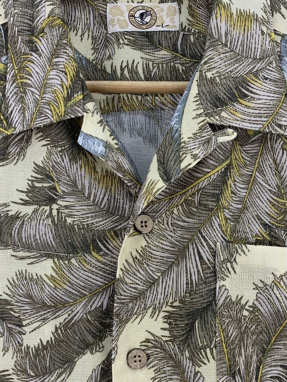 Japanese Brand Vintage Japanese Gang Buster Full Print Hawaiian Shirt Size US L / EU 52-54 / 3 - 8 Thumbnail