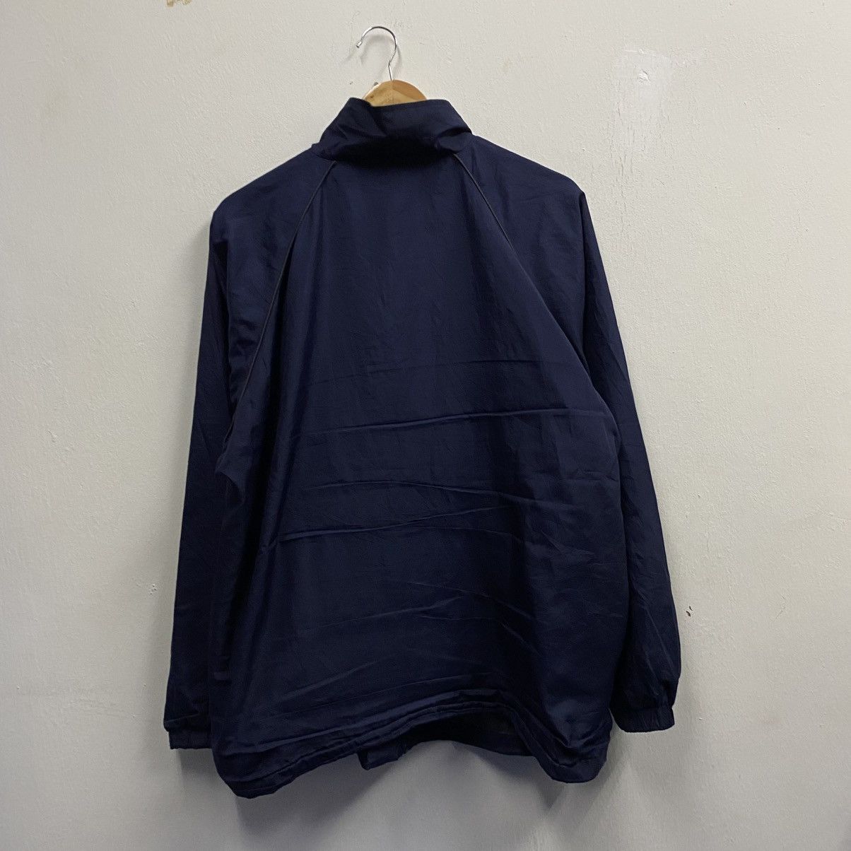 MCM Vintage MCM Legere Windbreaker Jacket Navy Blue Size US XL / EU 56 / 4 - 2 Thumbnail