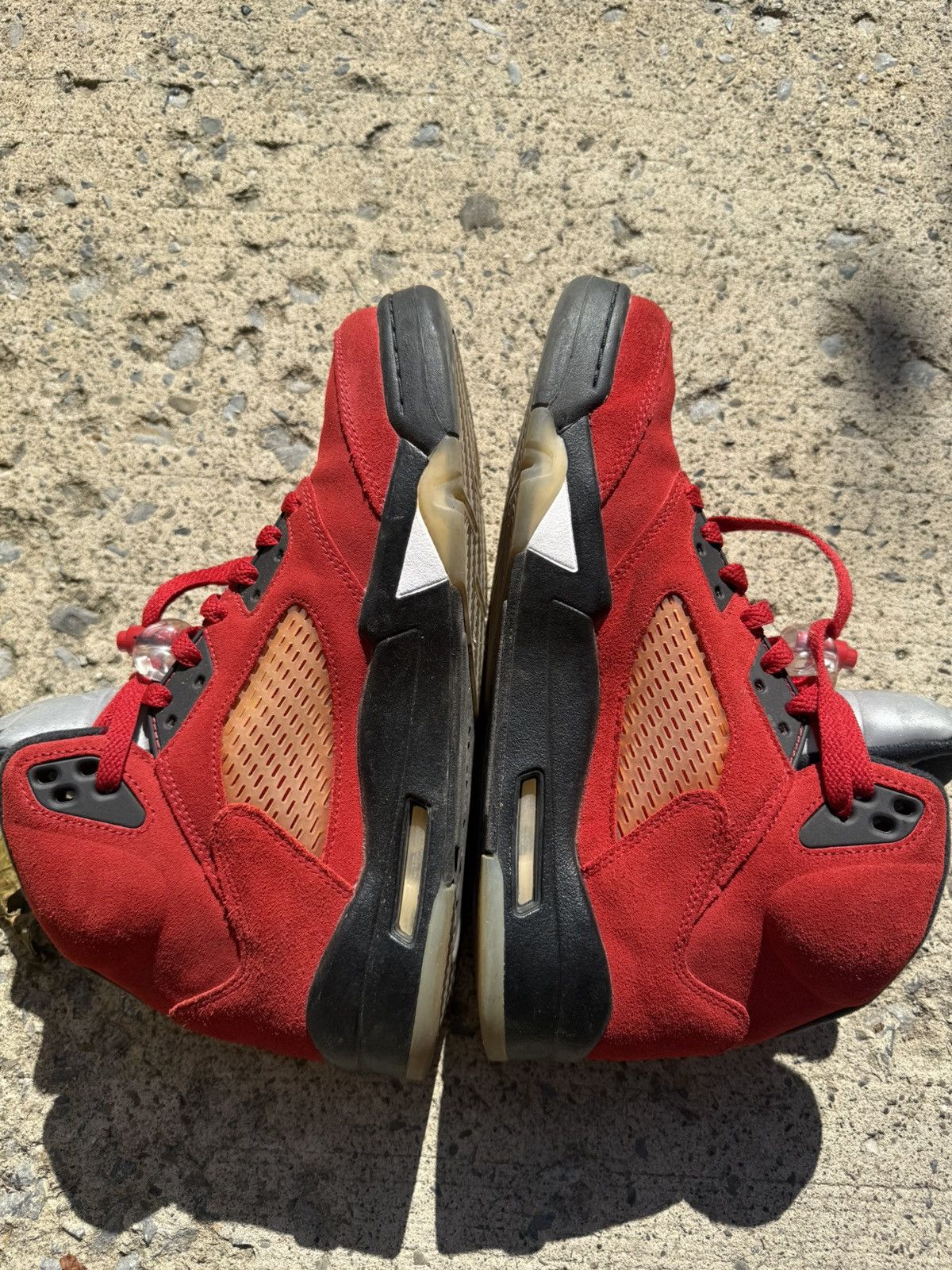 Jordan Brand Jordan 5 Retro-Raging Bull Red (2021) Size US 10 / EU 43 - 5 Thumbnail