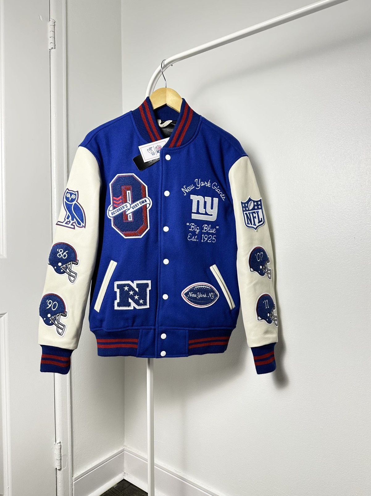 October's Very Own October Very Own New York Giants Varsity Jacket Size US S / EU 44-46 / 1 - 2 Thumbnail