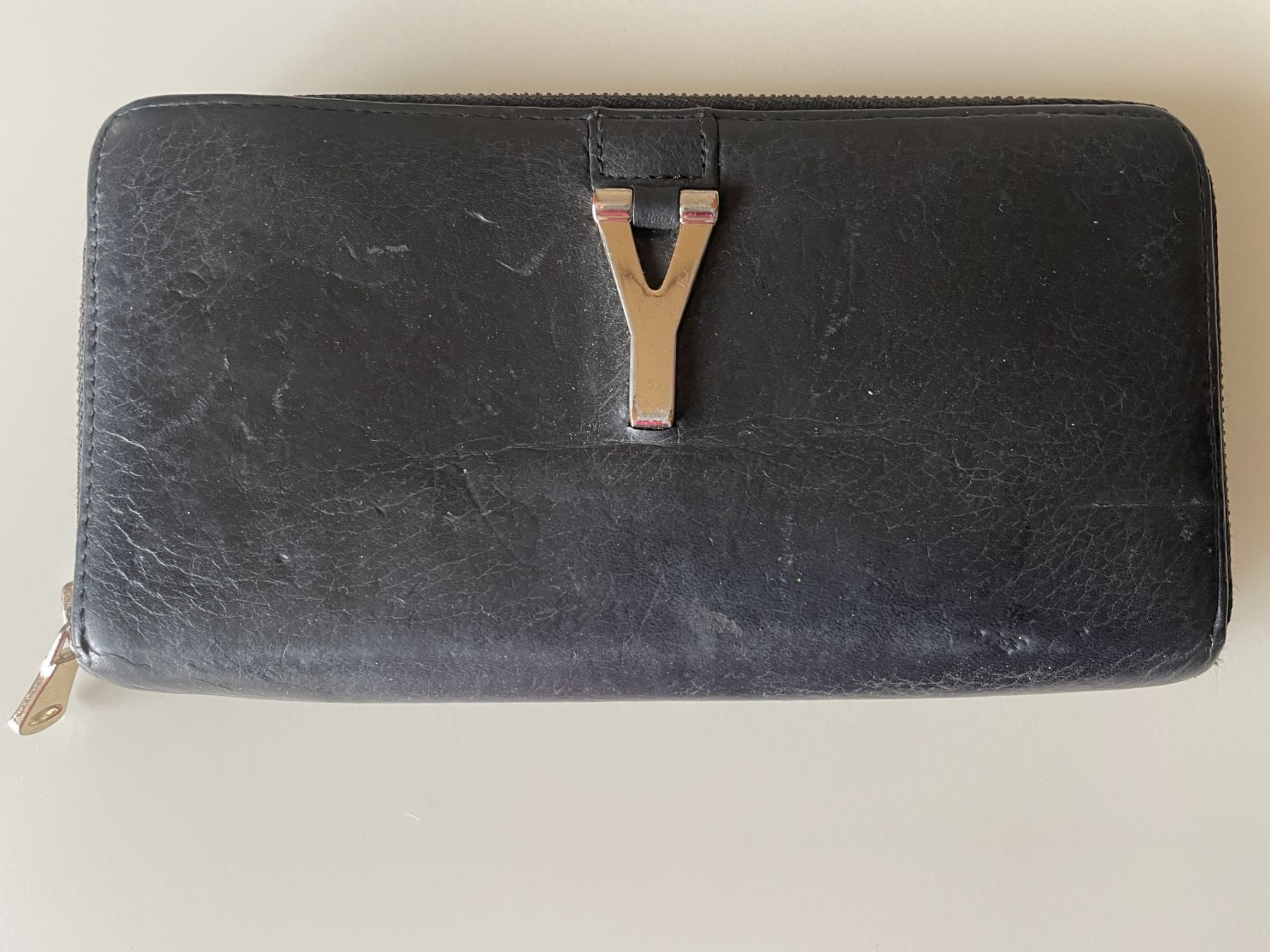 Yves Saint Laurent Yves Saint Laurent Vintage Leather Wallet Size ONE SIZE - 1 Thumbnail