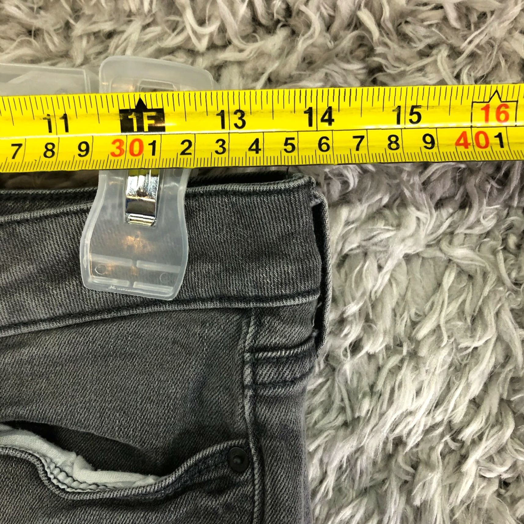 Calvin Klein Calvin Klein Ultimate Skinny Womens Size 2 Low Rise Medium Wash Gray Denim Jeans Size 26" / US 2 / IT 38 - 2 Thumbnail